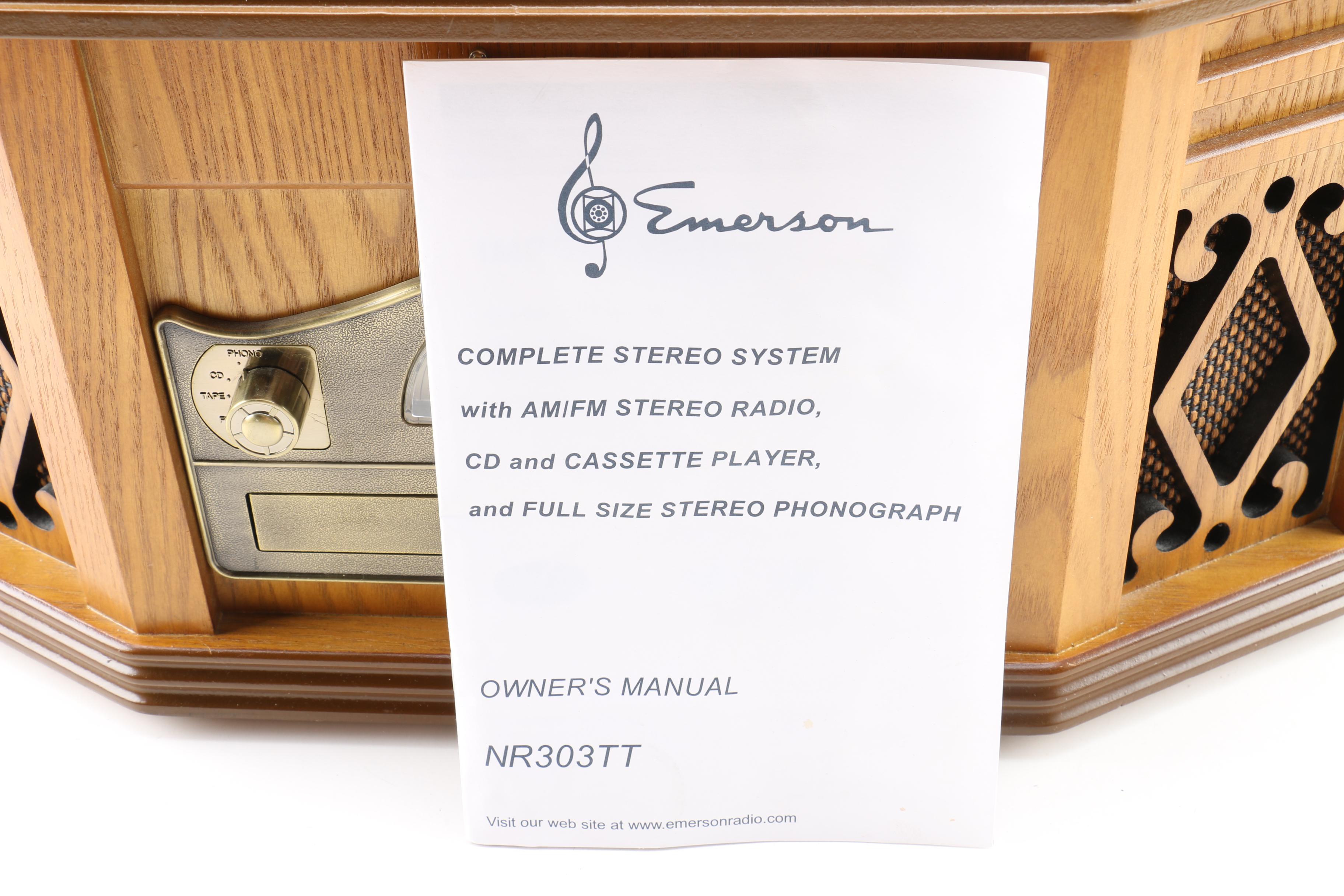 Emerson Complete Stereo System