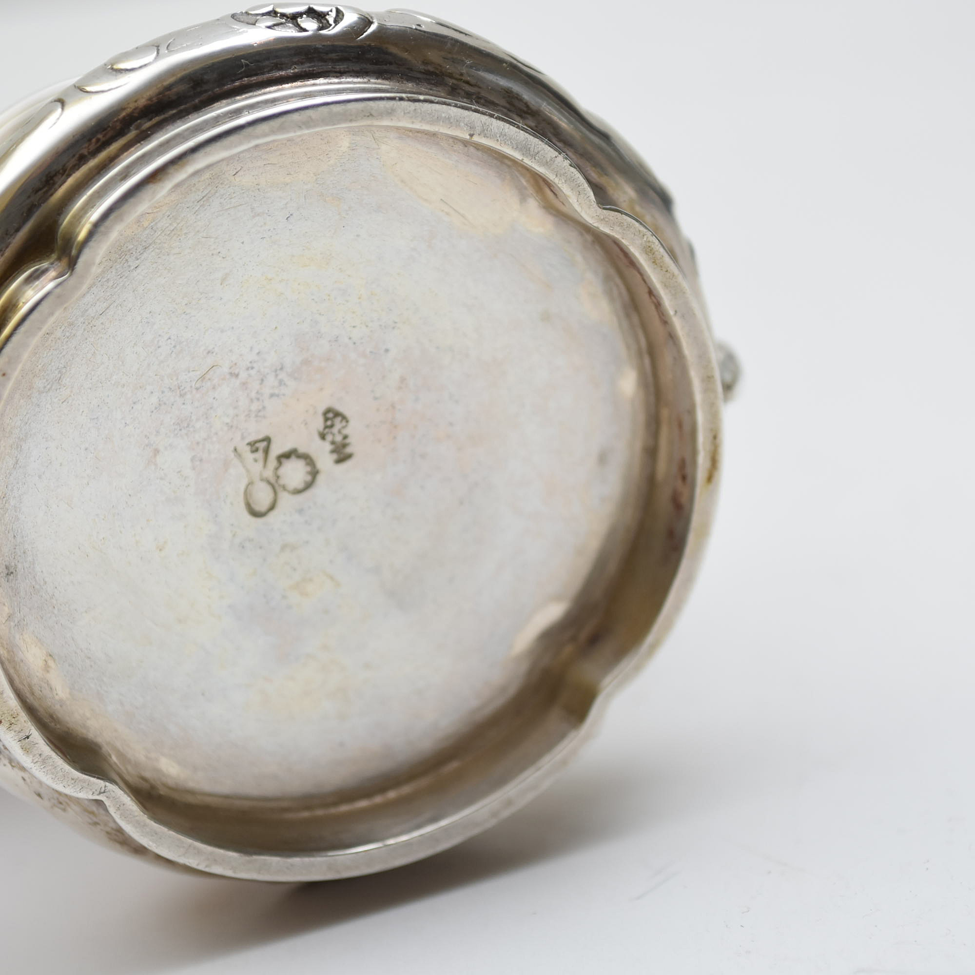 Circa 1880 Hanau, Germany 800 Silver Tea Set