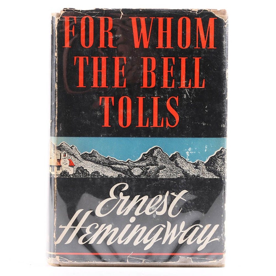 1940 First Edition "For Whom the Bell Tolls" by Ernest Hemingway