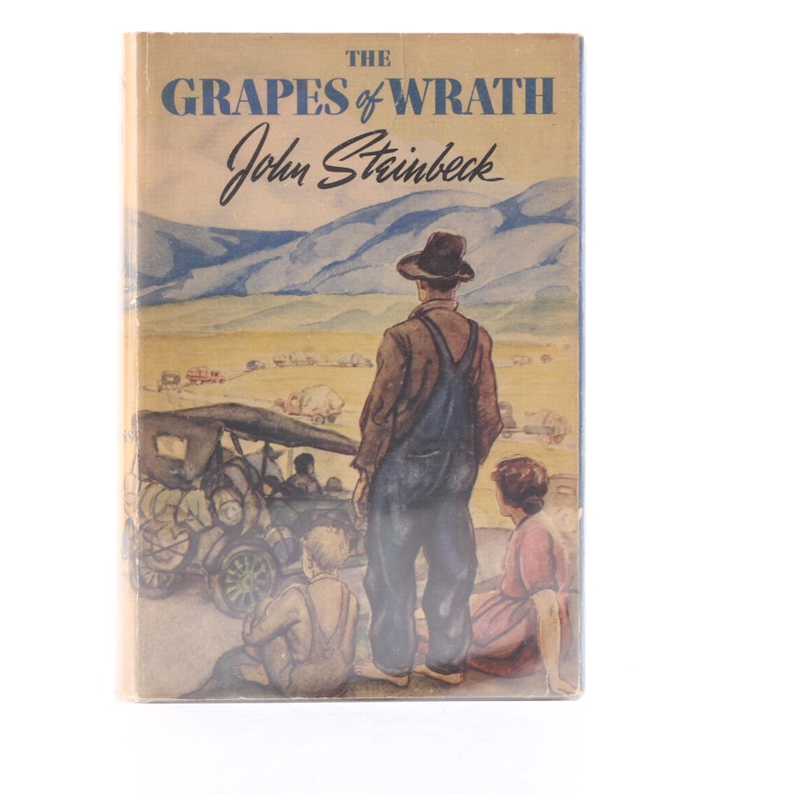 1939 First Printing "The Grapes of Wrath" by John Steinbeck