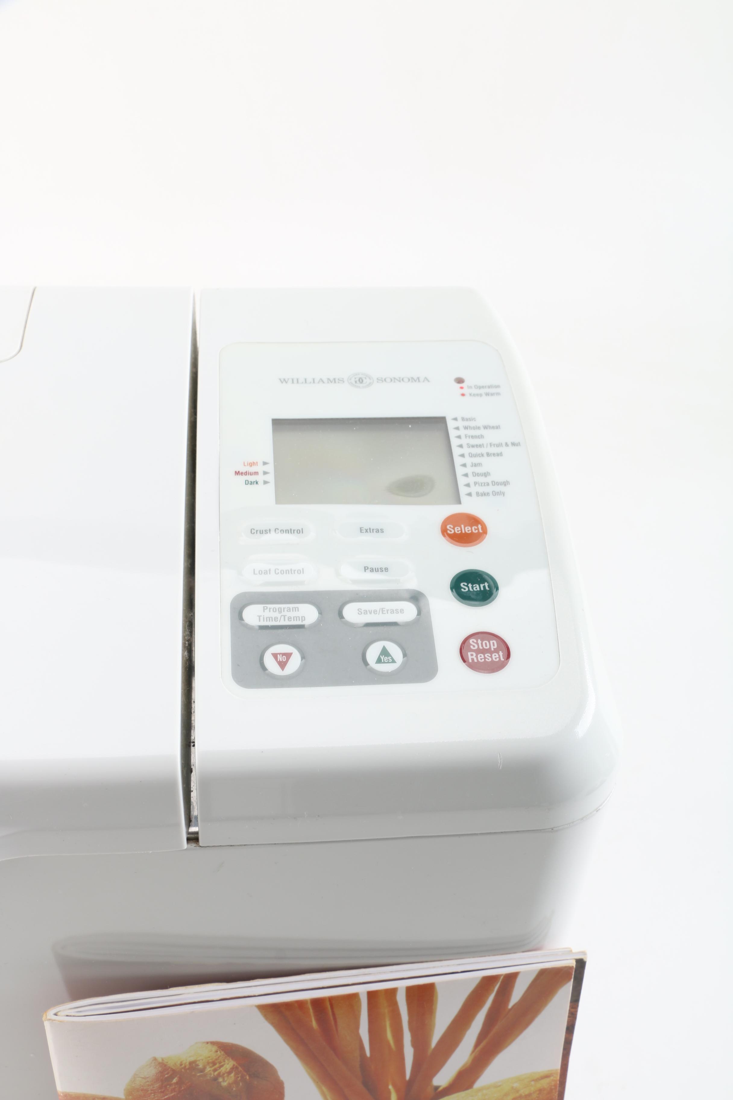 Williams-Sonoma Grande Cuisine Bread Machine