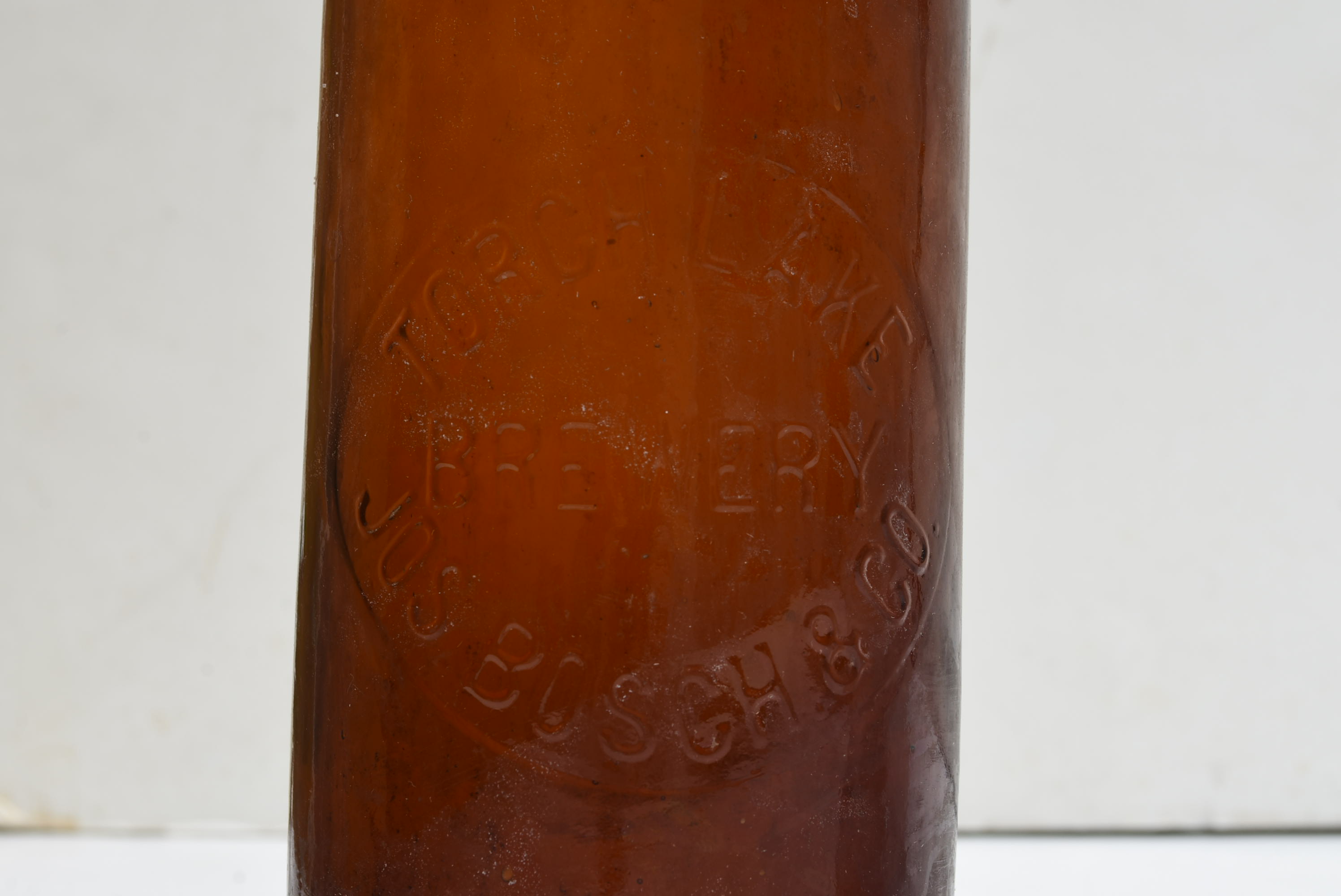 Circa 1880s Hand Blown Beer and Whiskey Bottles From Cincinnati Area