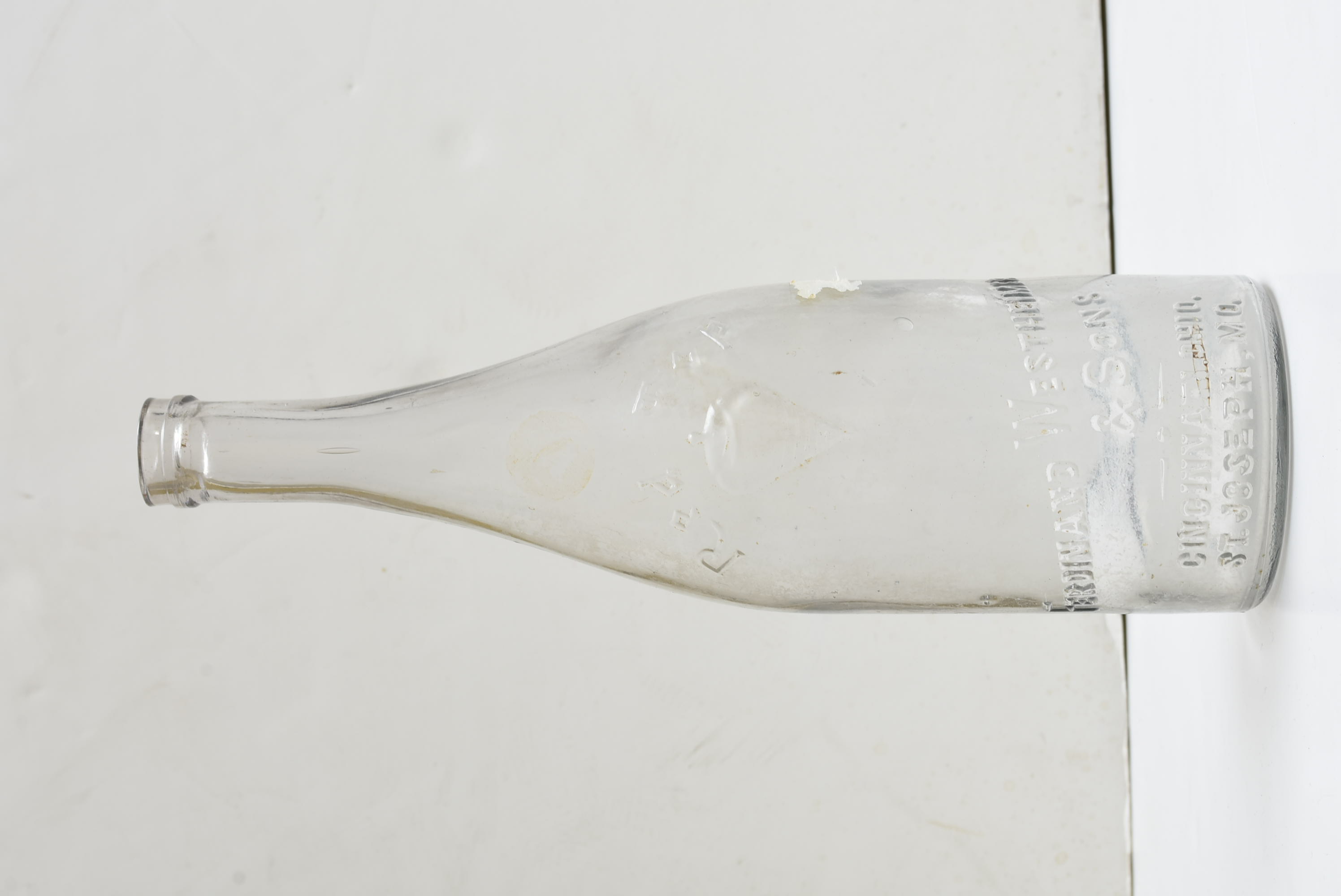 Circa 1880s Hand Blown Beer and Whiskey Bottles From Cincinnati Area