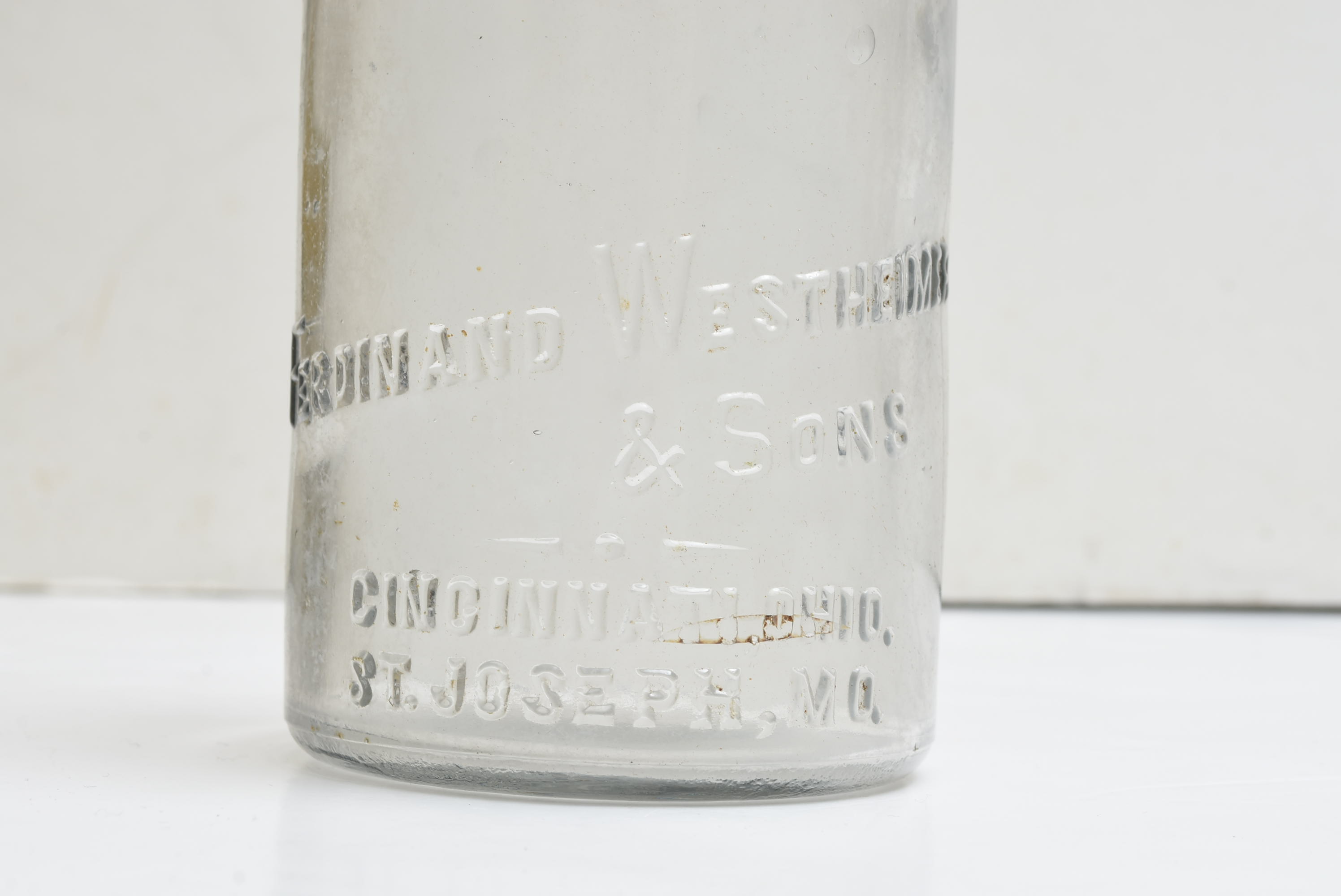 Circa 1880s Hand Blown Beer and Whiskey Bottles From Cincinnati Area
