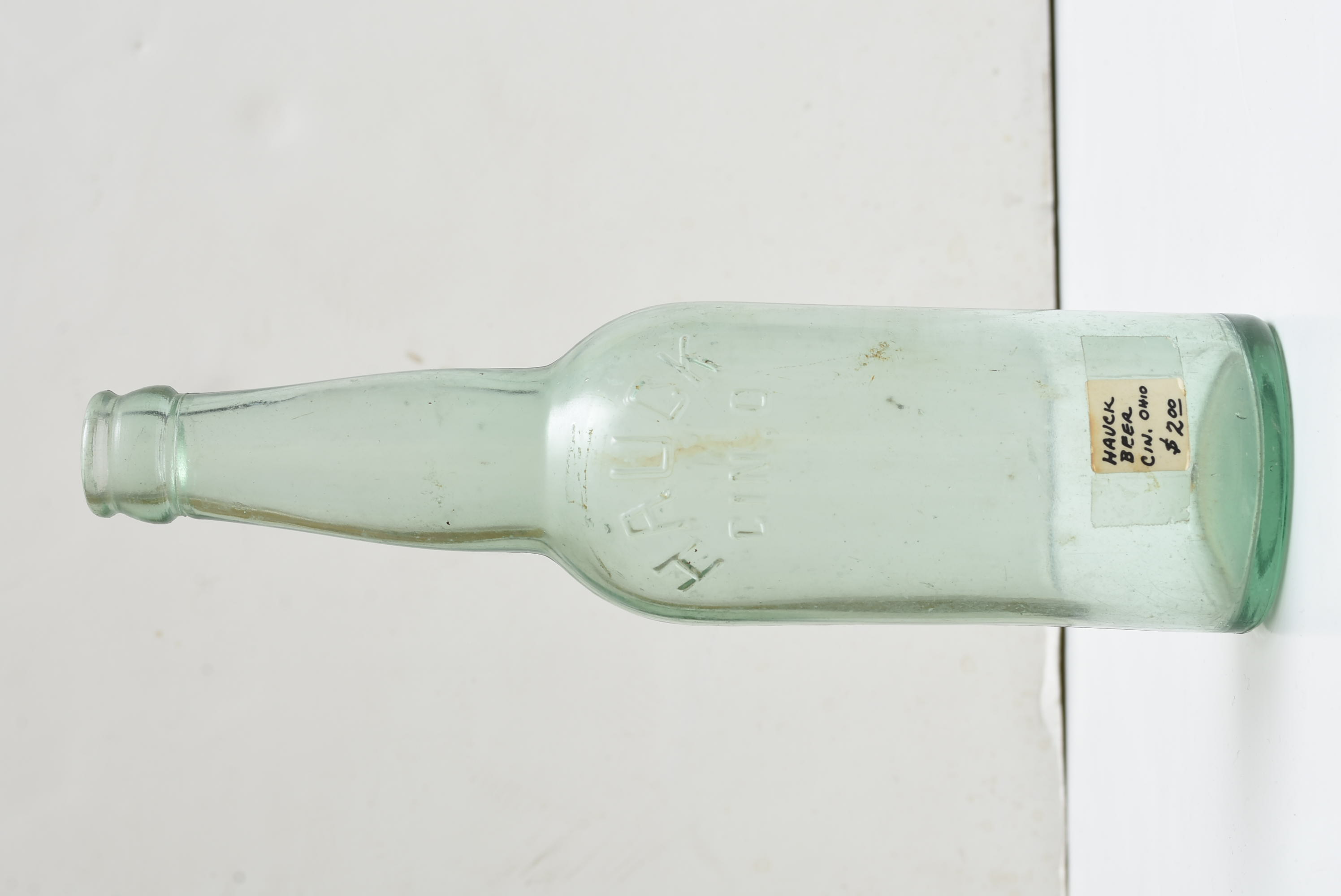 Circa 1880s Hand Blown Beer and Whiskey Bottles From Cincinnati Area