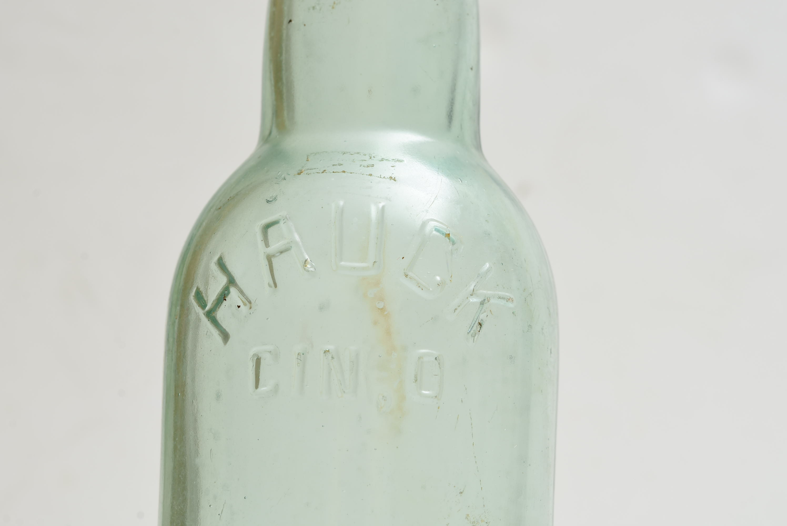 Circa 1880s Hand Blown Beer and Whiskey Bottles From Cincinnati Area