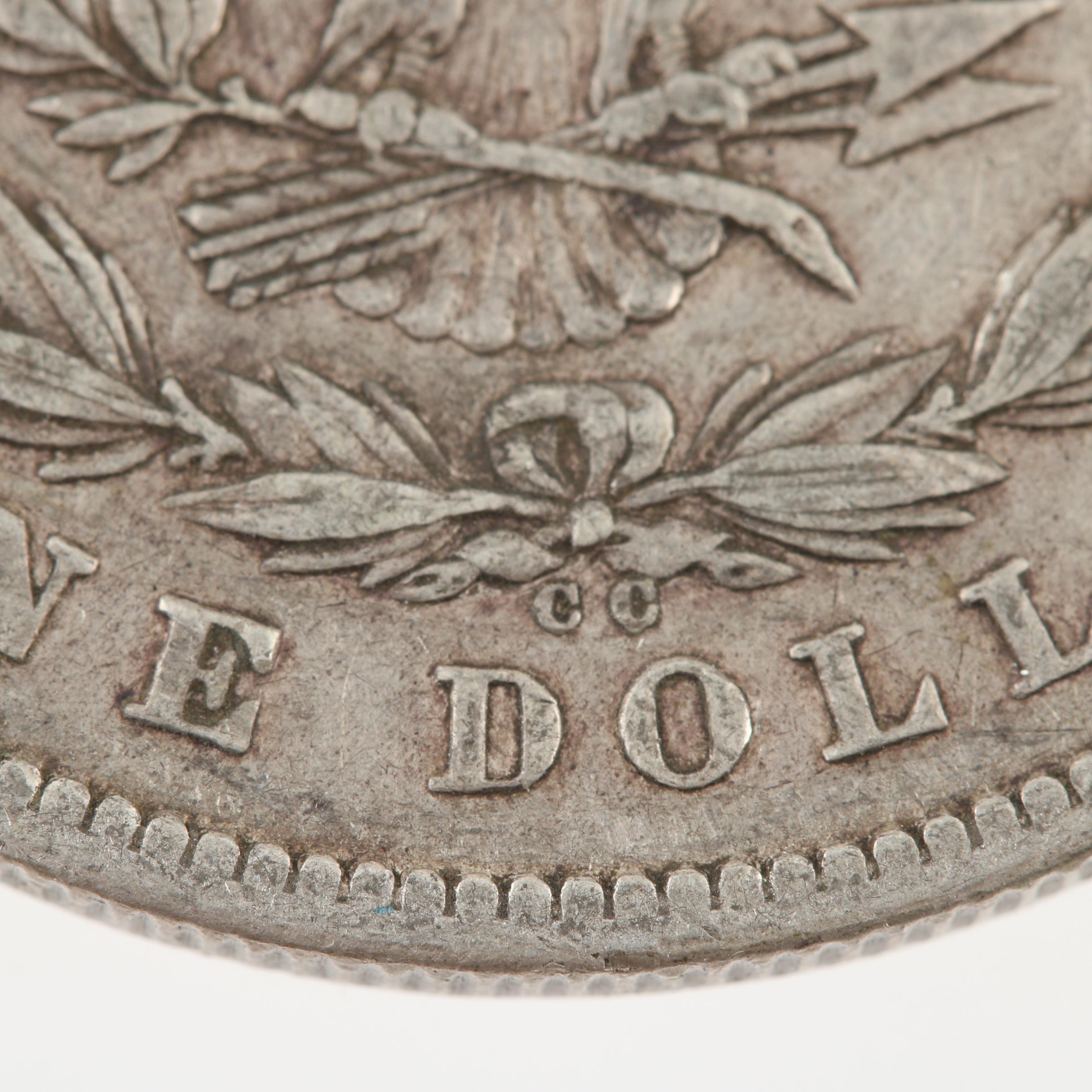 1878 Carson City Silver Morgan Dollar