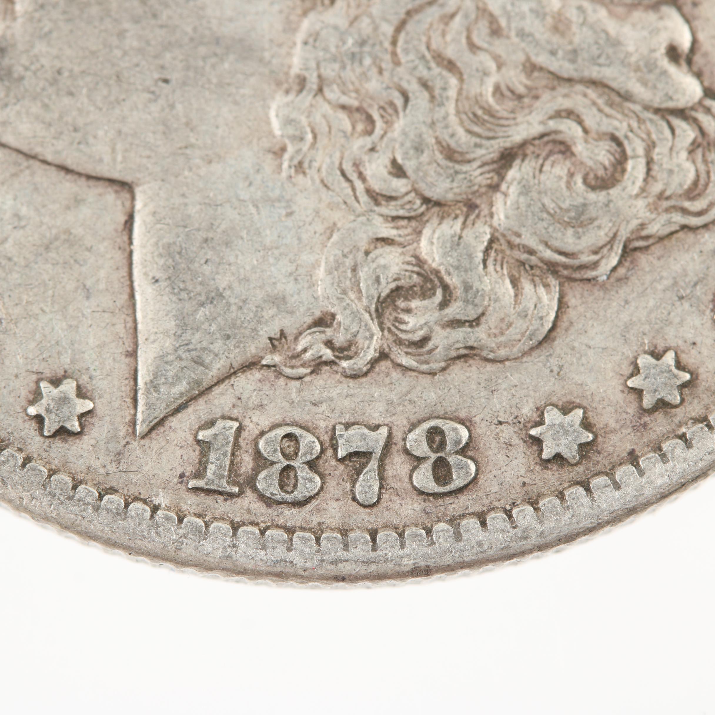 1878 Carson City Silver Morgan Dollar