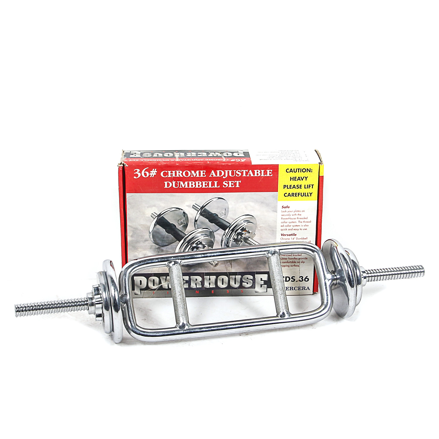 Powerhouse Fitness Dumbbell Set and Additional Dumbbell and Weights