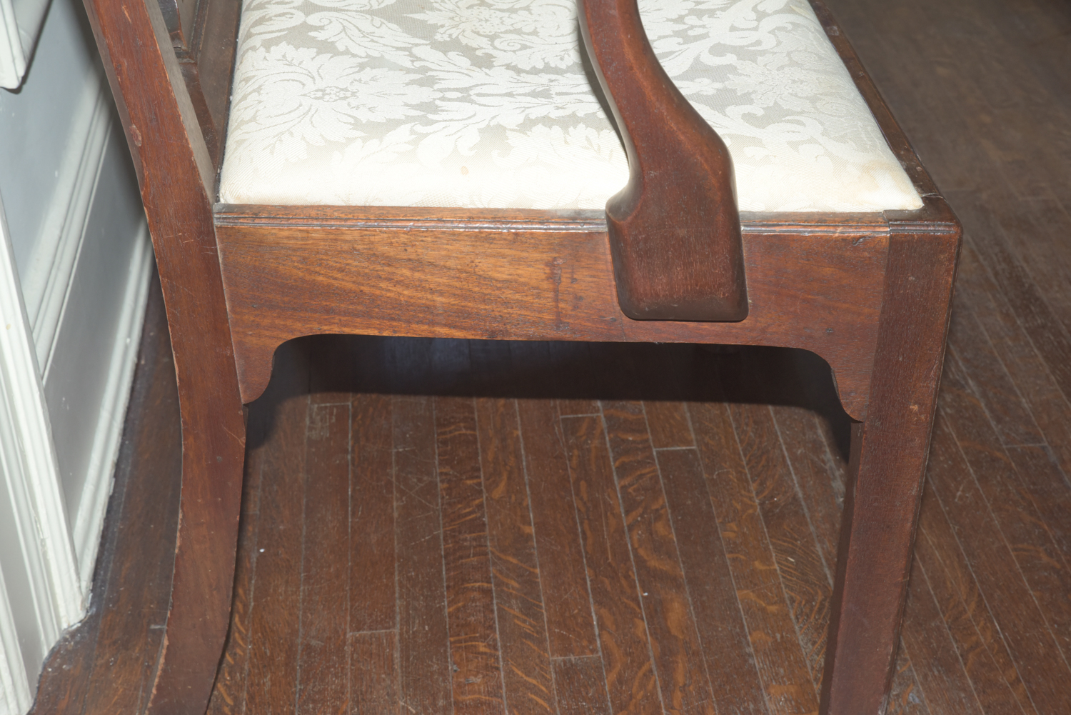 Mixed Set of Vintage Chippendale Style Dining Chairs