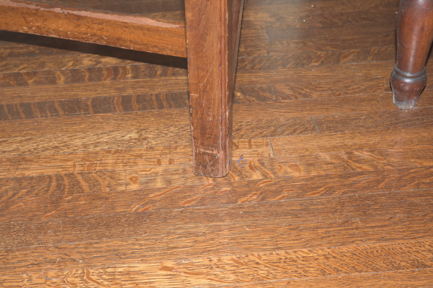 Mixed Set of Vintage Chippendale Style Dining Chairs