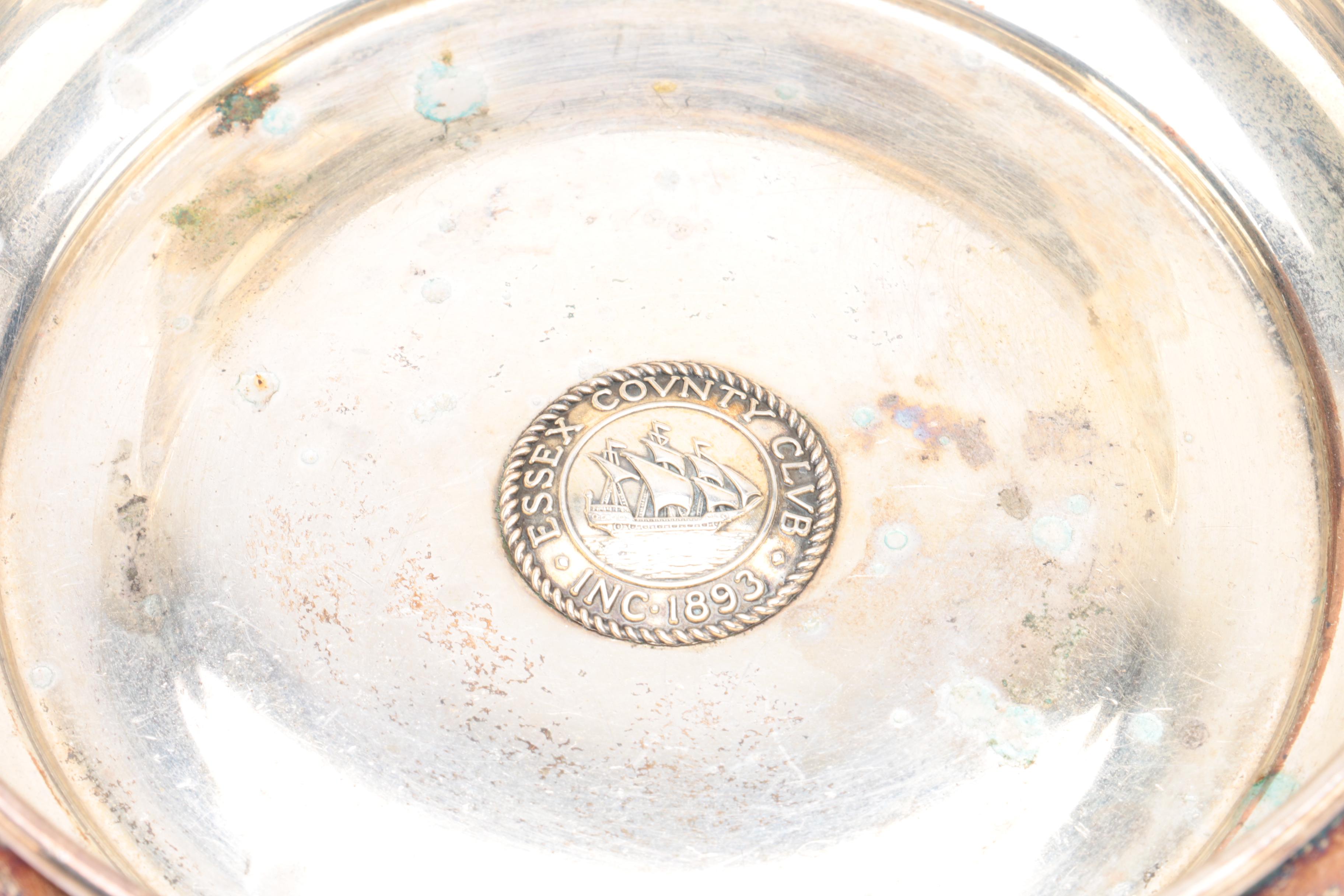 International Silver Co. "Castleton" Silver Plate Tray with Other Serveware