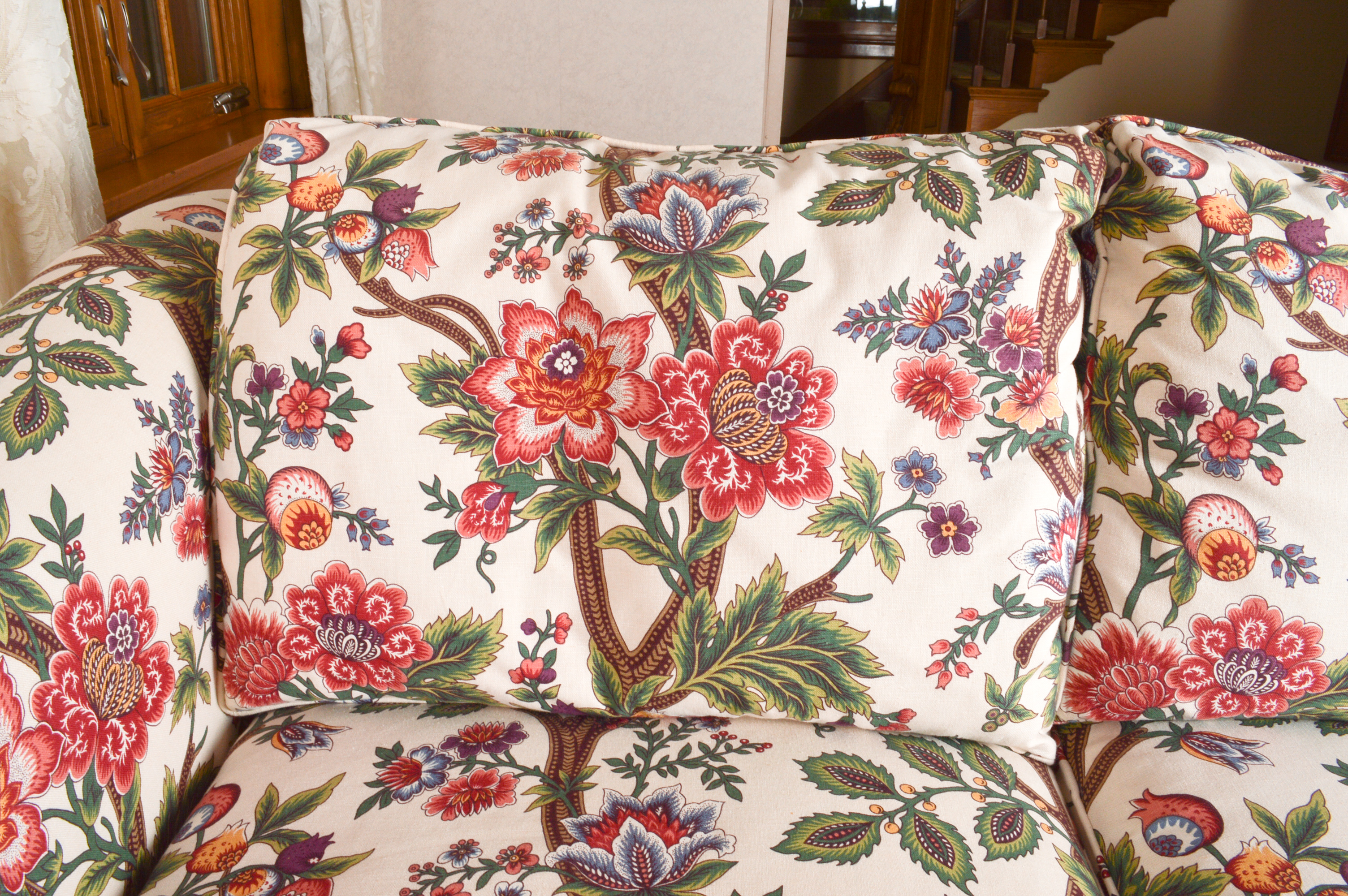 Century Furniture Floral Chintz Love Seat