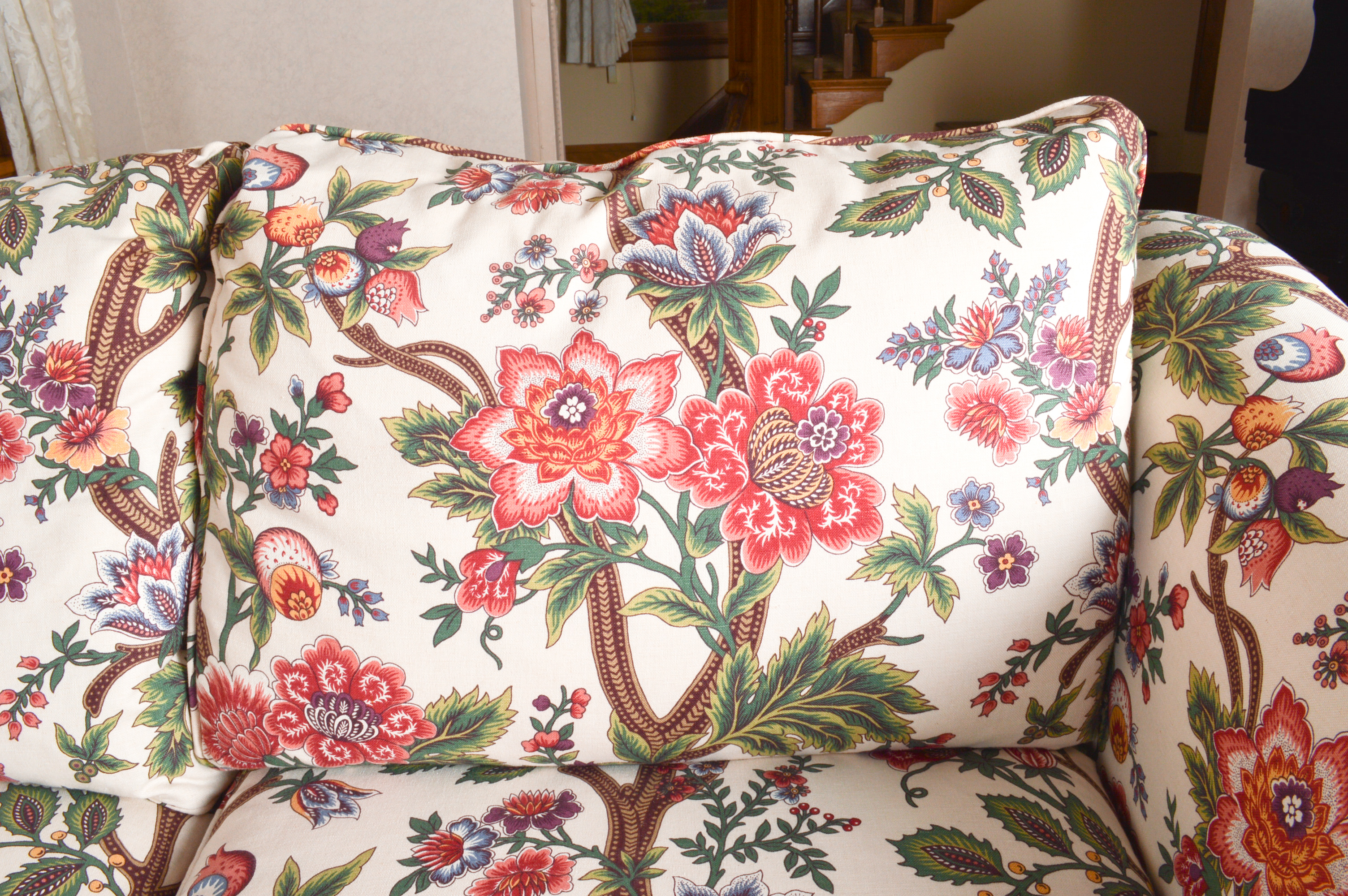Century Furniture Floral Chintz Love Seat