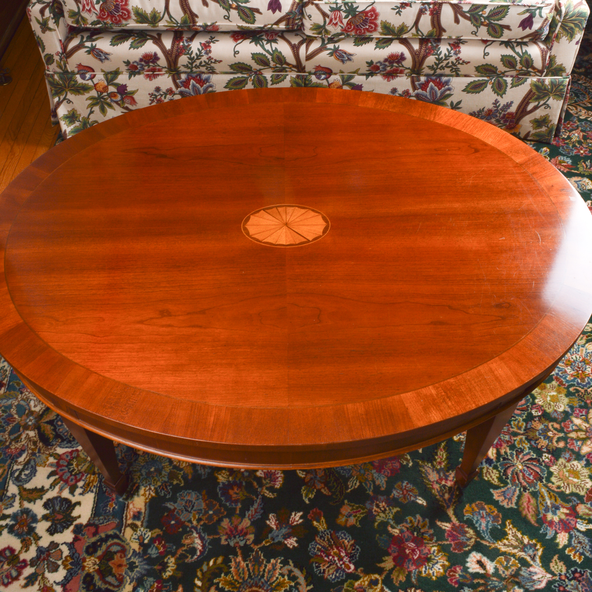 Hekman Furniture "Copley Place" Oval Coffee Table