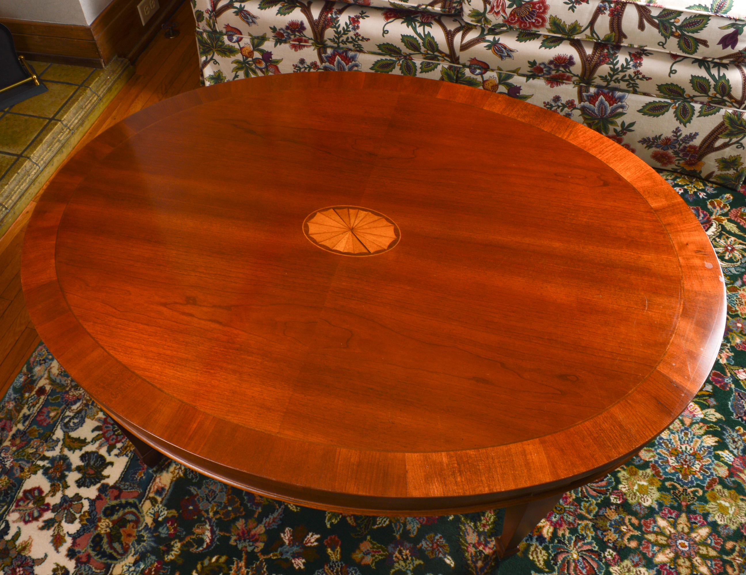 Hekman Furniture "Copley Place" Oval Coffee Table