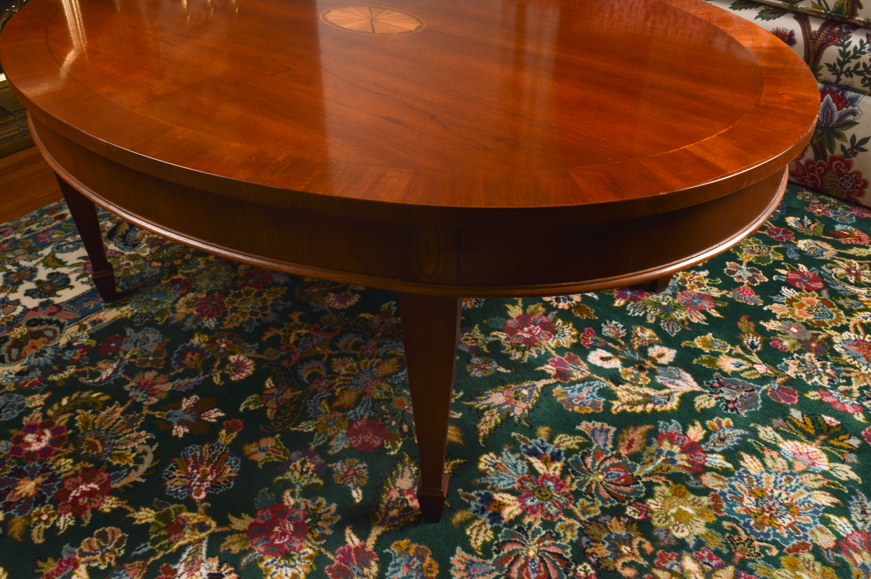 Hekman Furniture "Copley Place" Oval Coffee Table