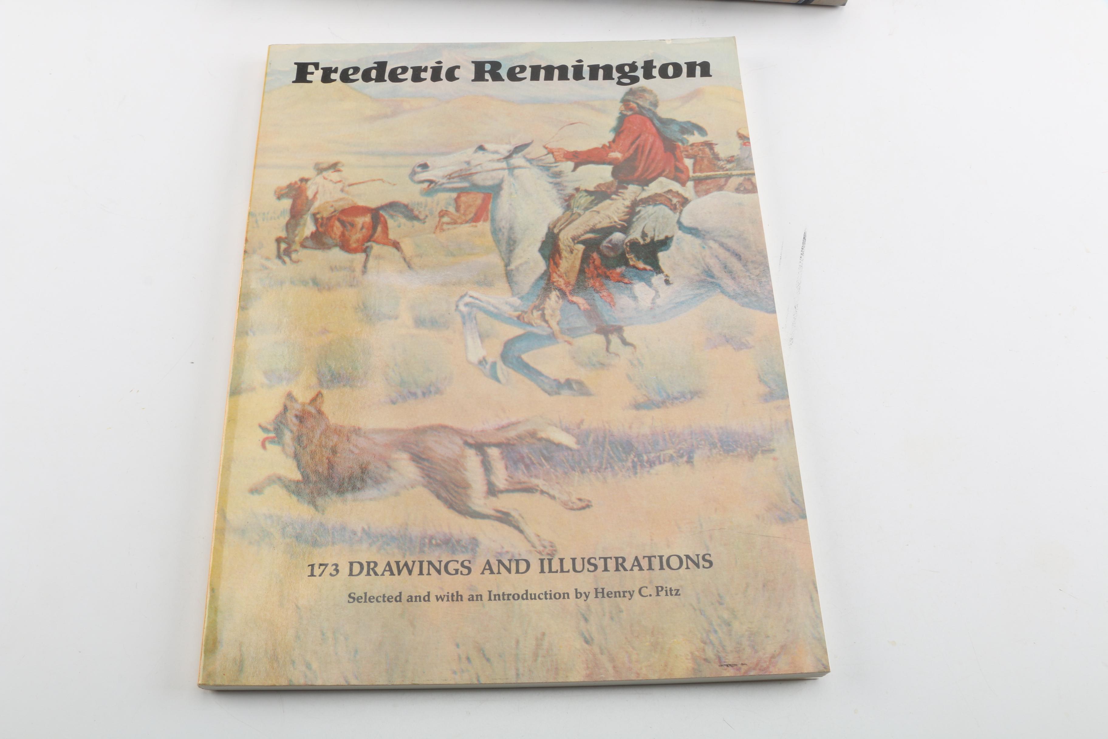 Frederic Remington Art Books Including "Frederic Remington's Own West"
