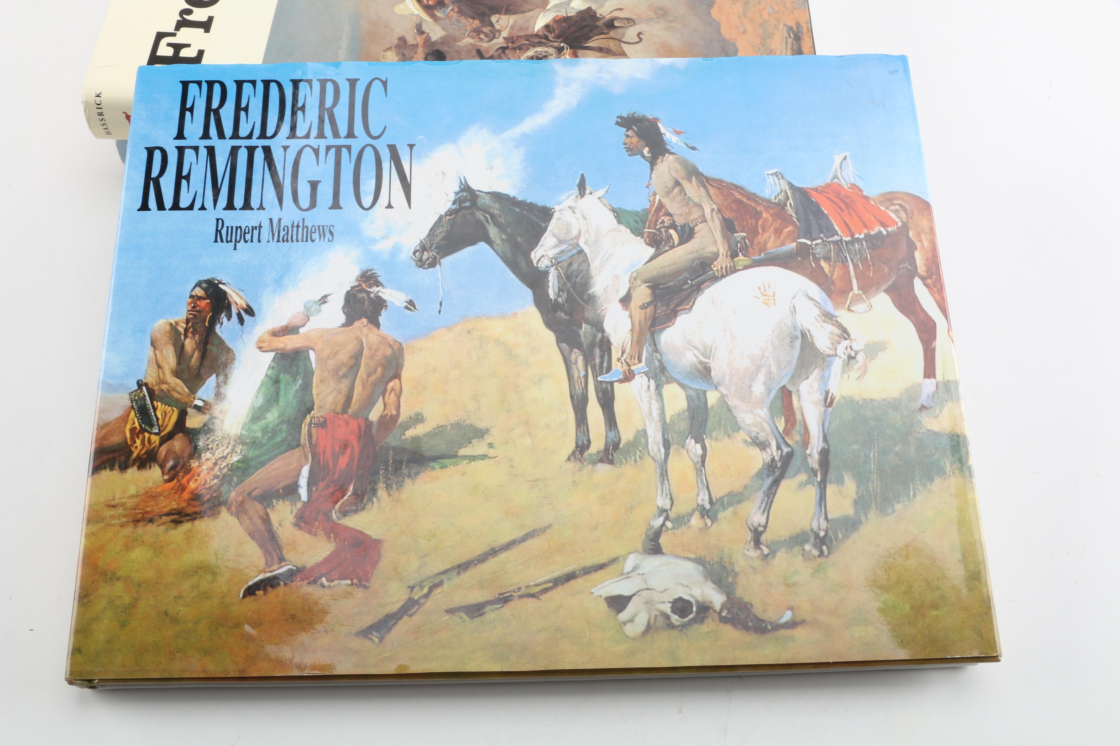 Frederic Remington Art Books Including "Frederic Remington's Own West"