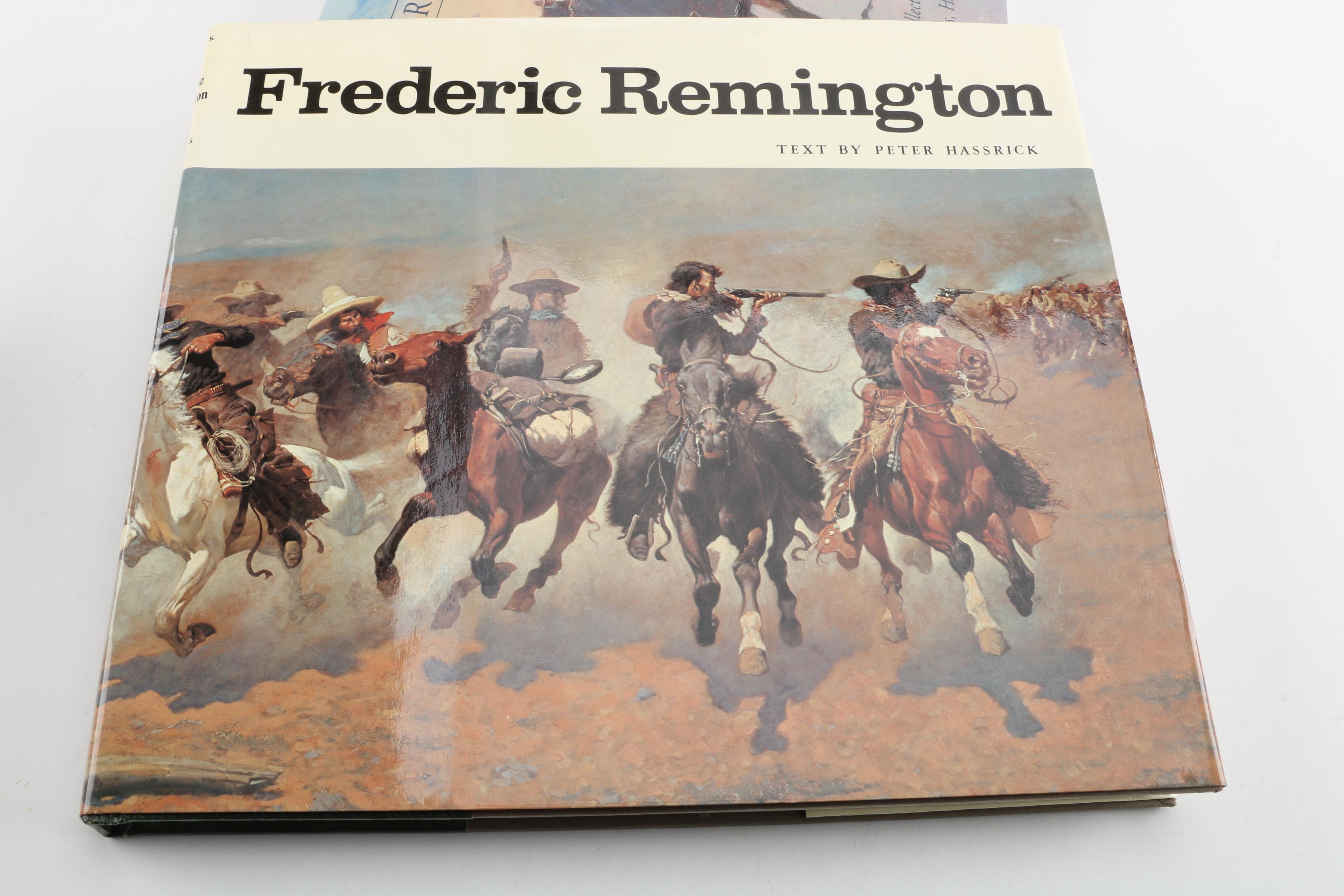 Frederic Remington Art Books Including "Frederic Remington's Own West"