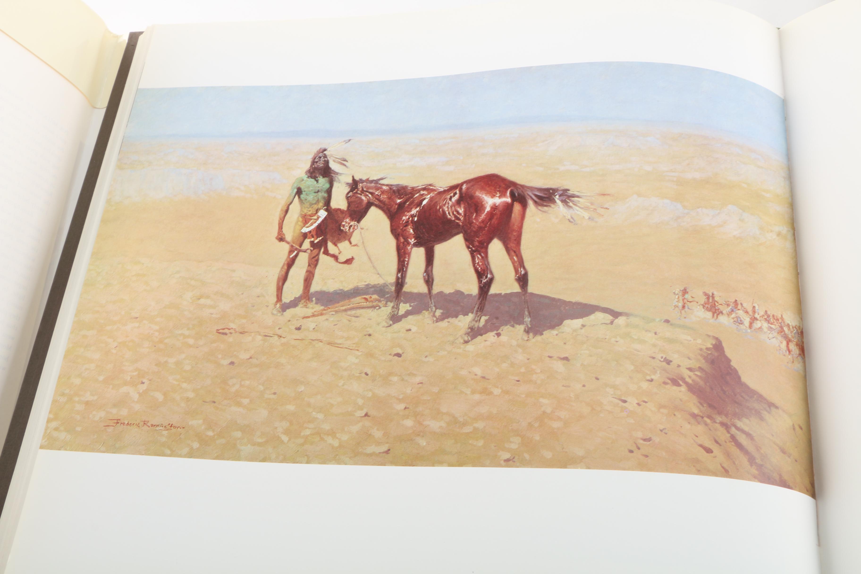 Frederic Remington Art Books Including "Frederic Remington's Own West"