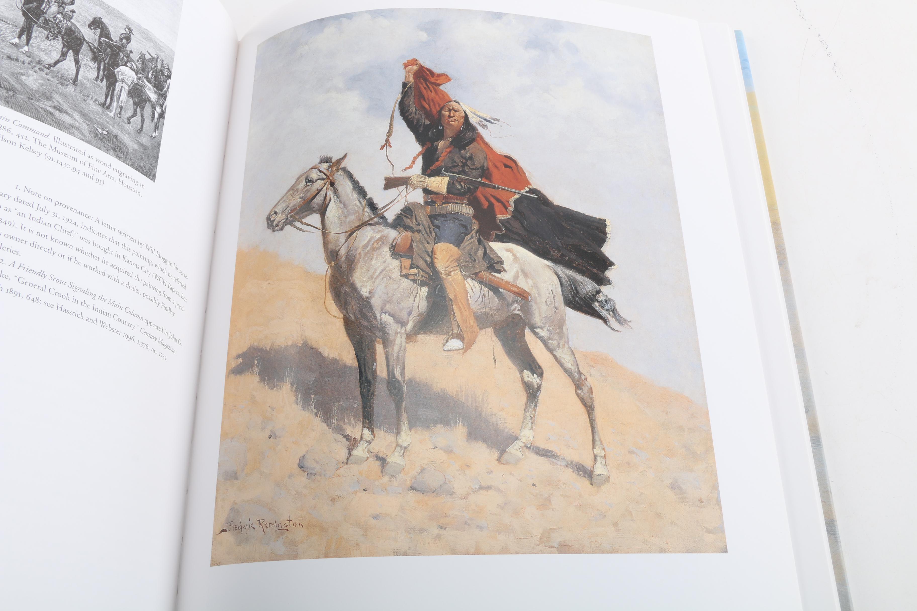 Frederic Remington Art Books Including "Frederic Remington's Own West"