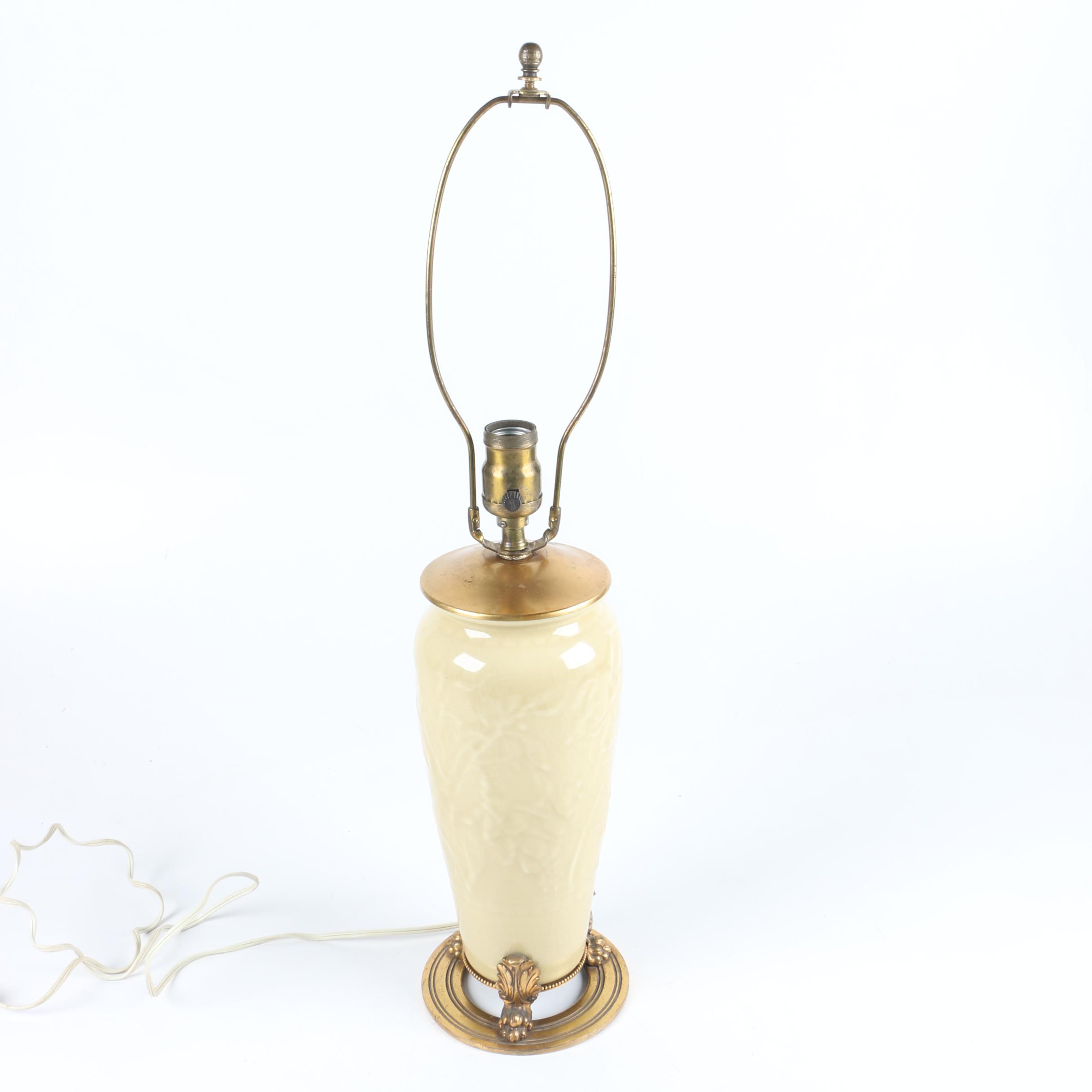 Vintage Rookwood Pottery Table Lamp