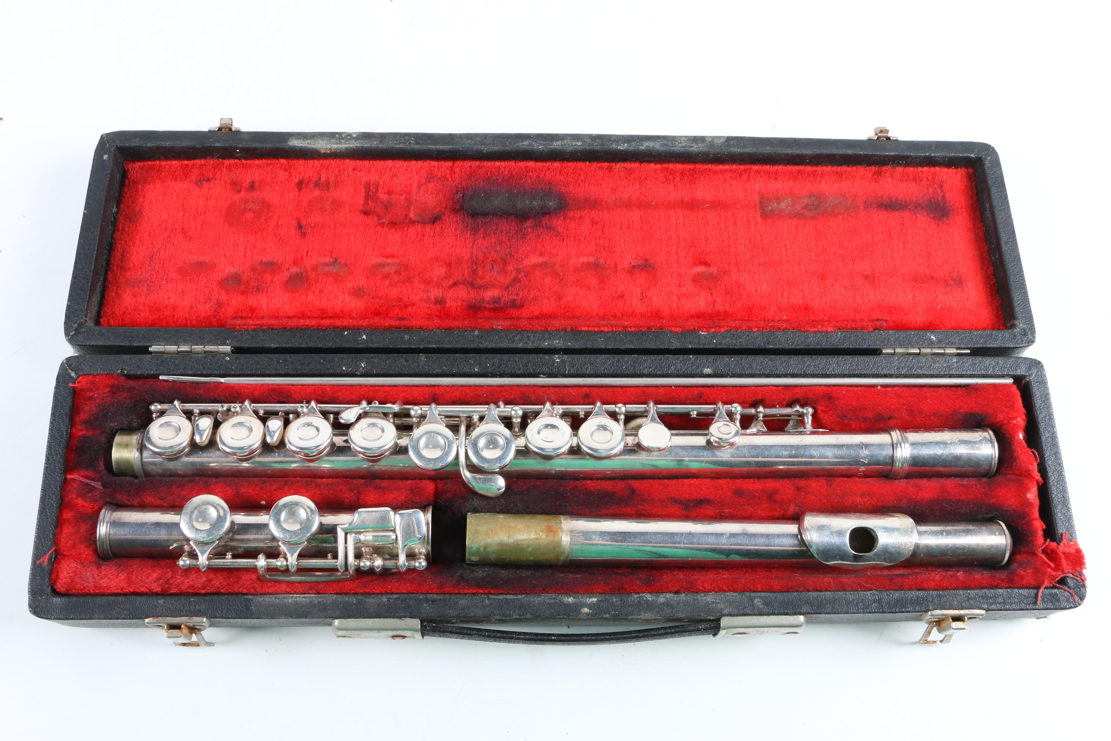 C. 1960s King Cleveland Silver Plate Flute