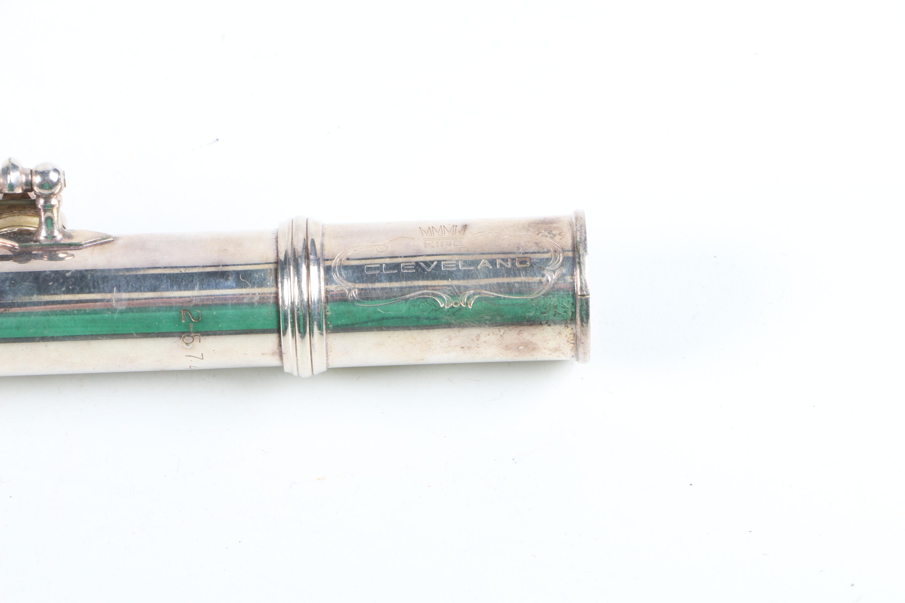 C. 1960s King Cleveland Silver Plate Flute