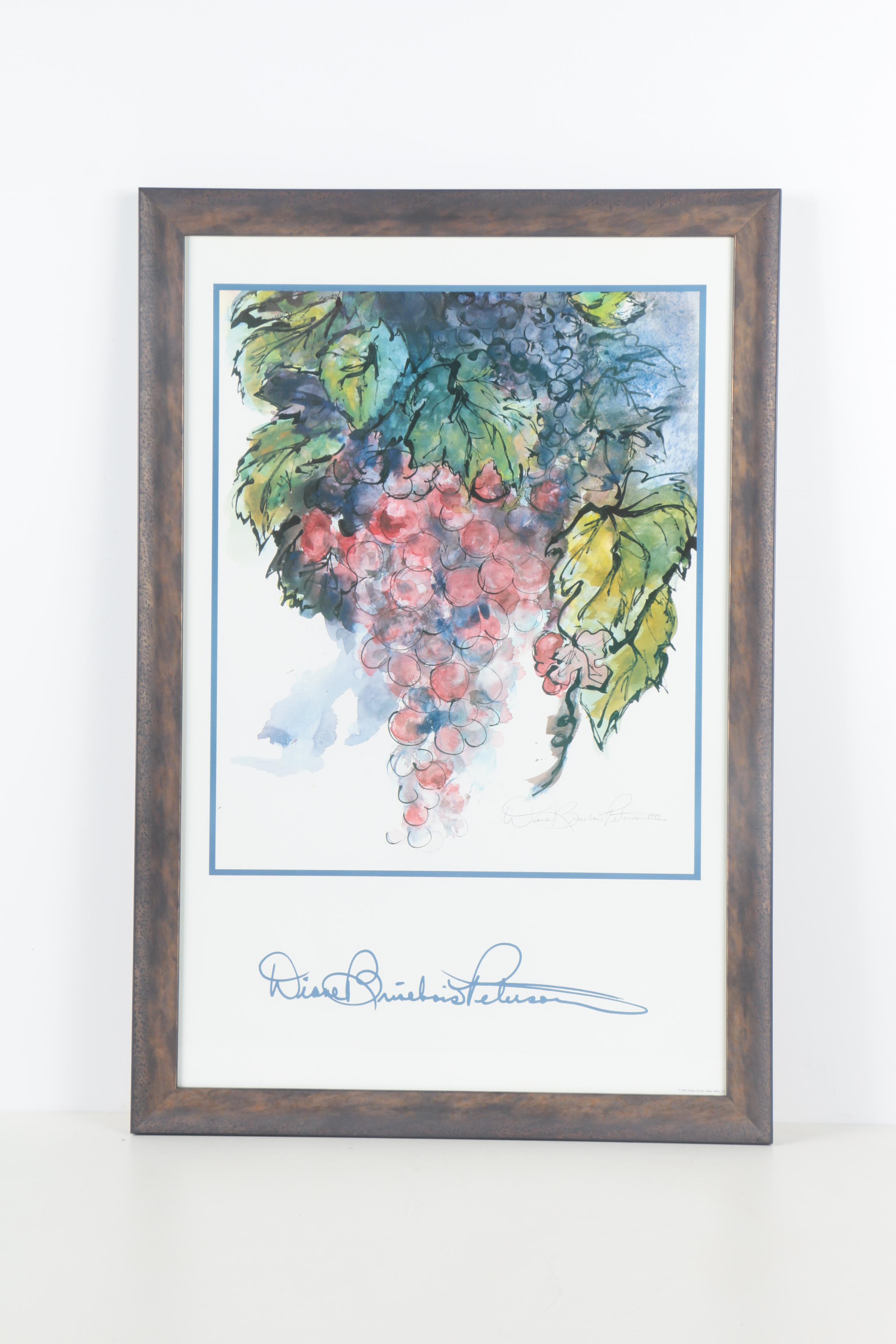 Lithograph After David Lance Goines and Diane B. Peterson Offset Lithograph