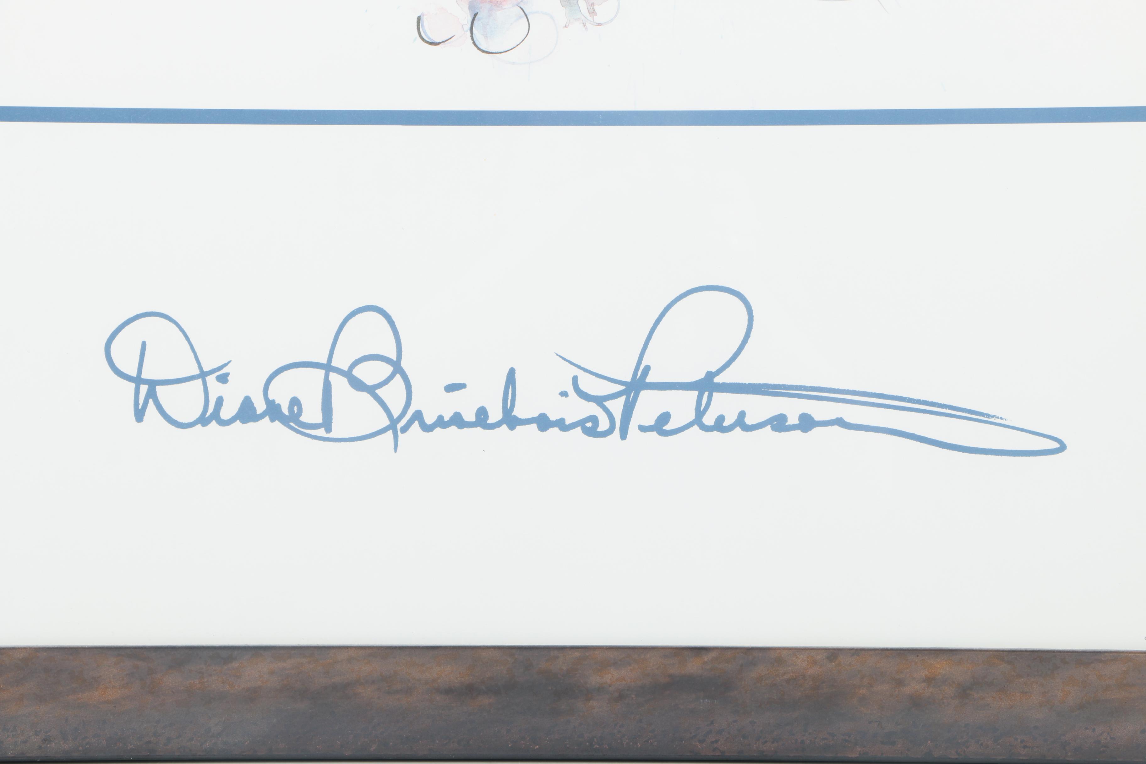 Lithograph After David Lance Goines and Diane B. Peterson Offset Lithograph