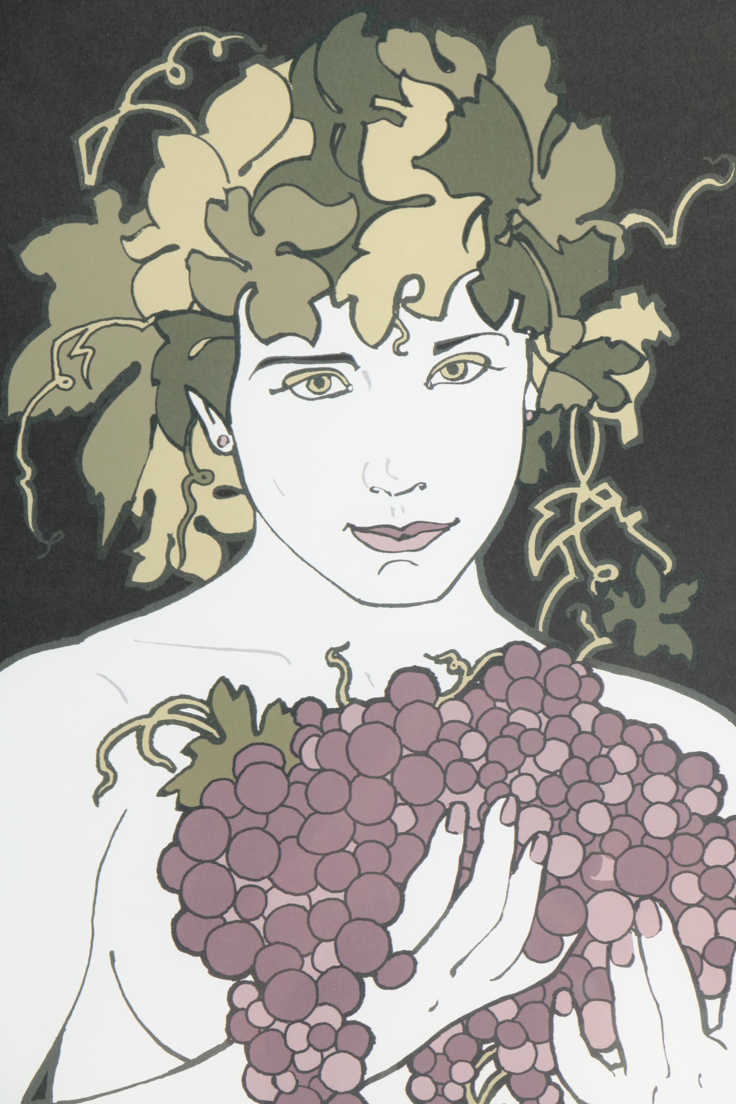 Lithograph After David Lance Goines and Diane B. Peterson Offset Lithograph