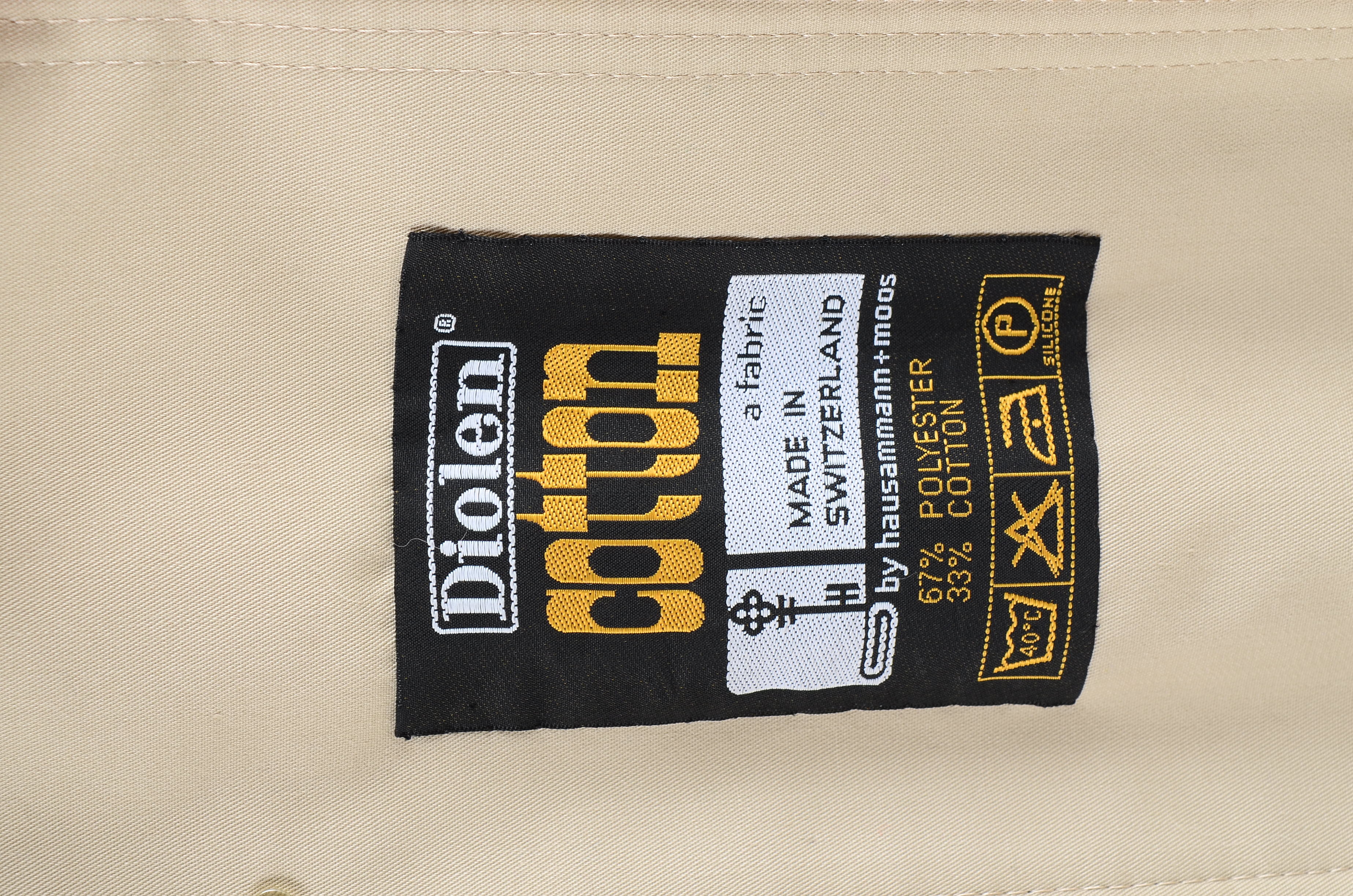 Twill Trenchcoat With Removable Silver Blu Iemura Fur Lining