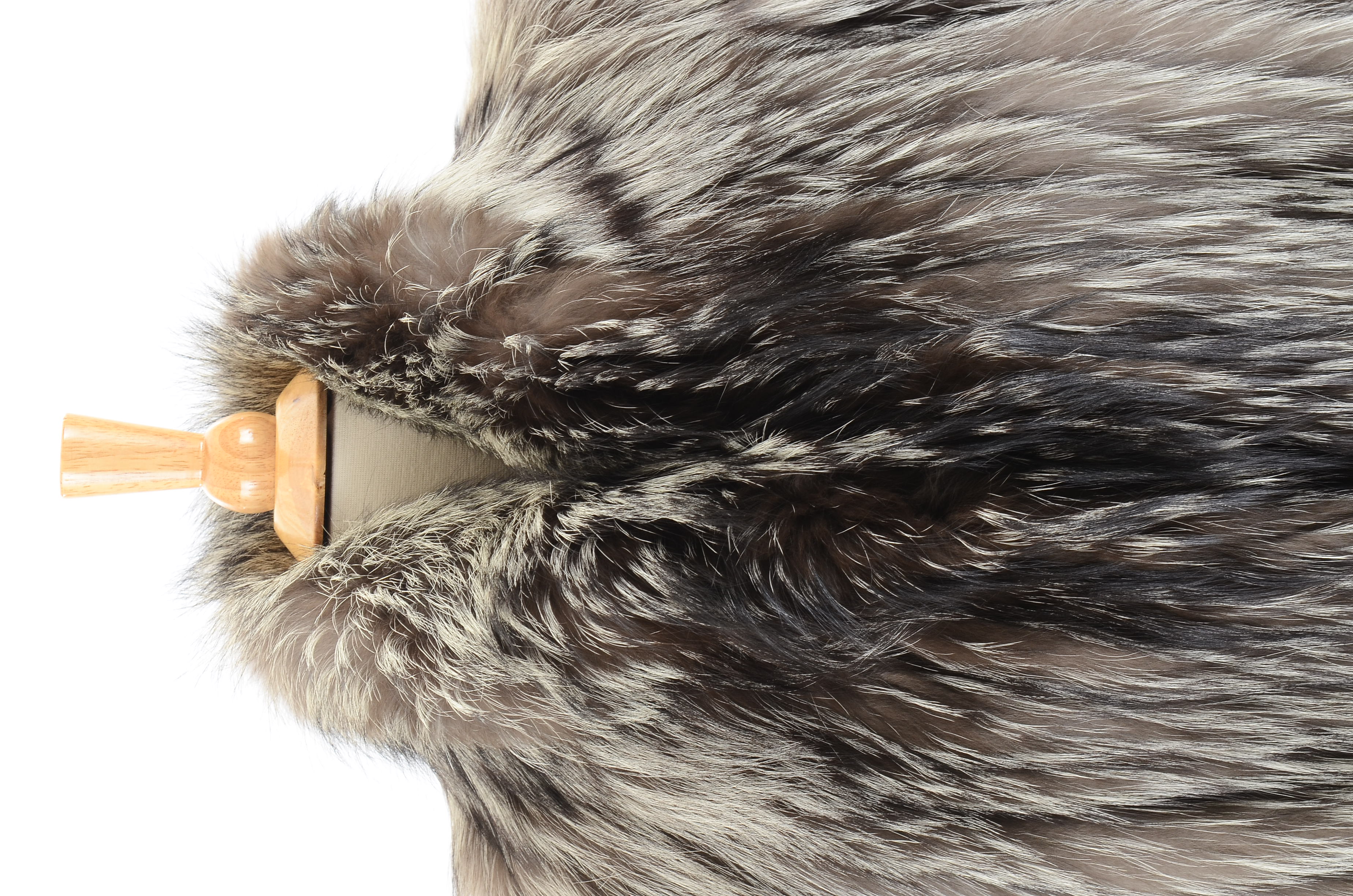 Saga Silver Fox Fur Jacket