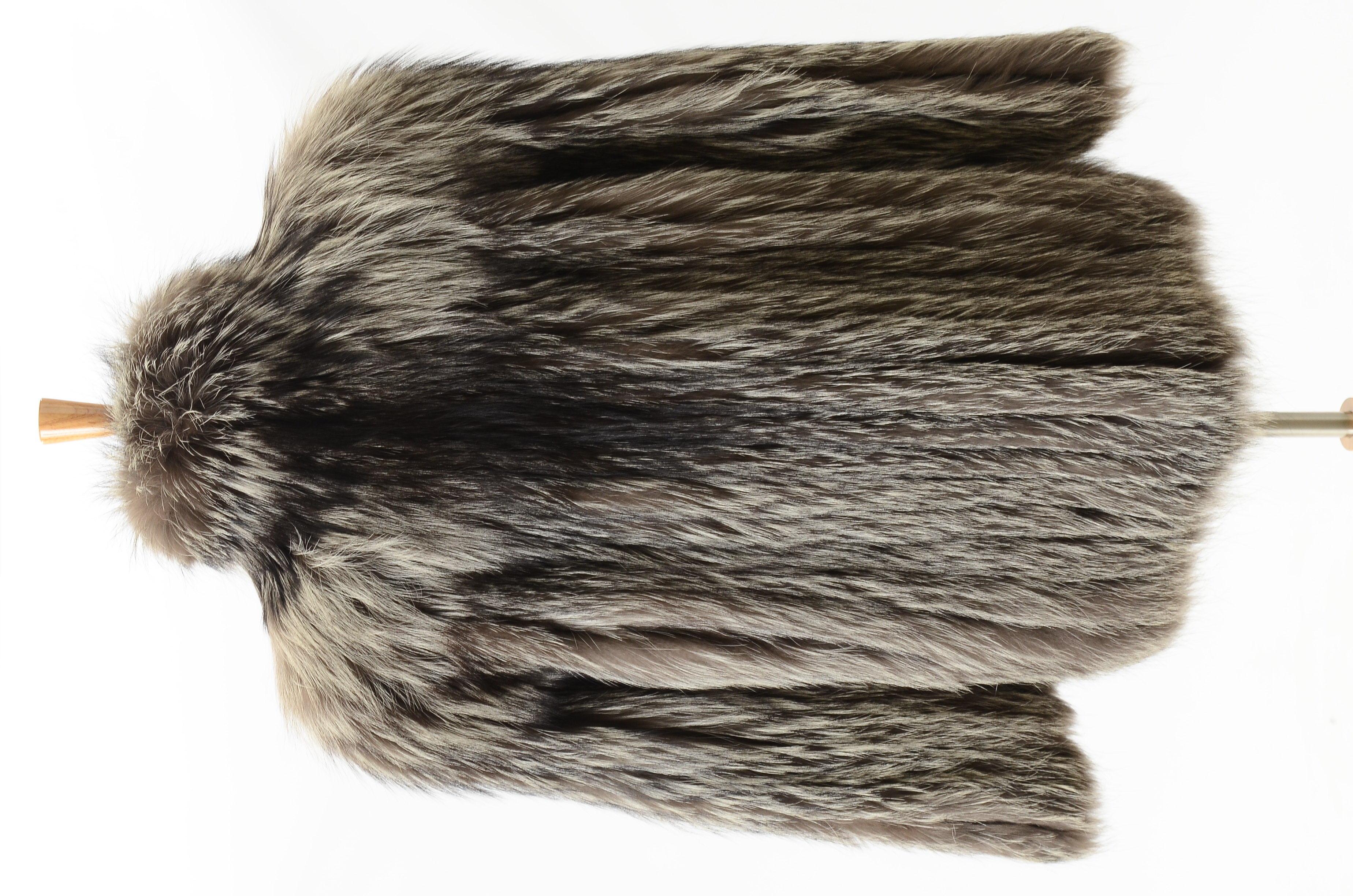 Saga Silver Fox Fur Jacket