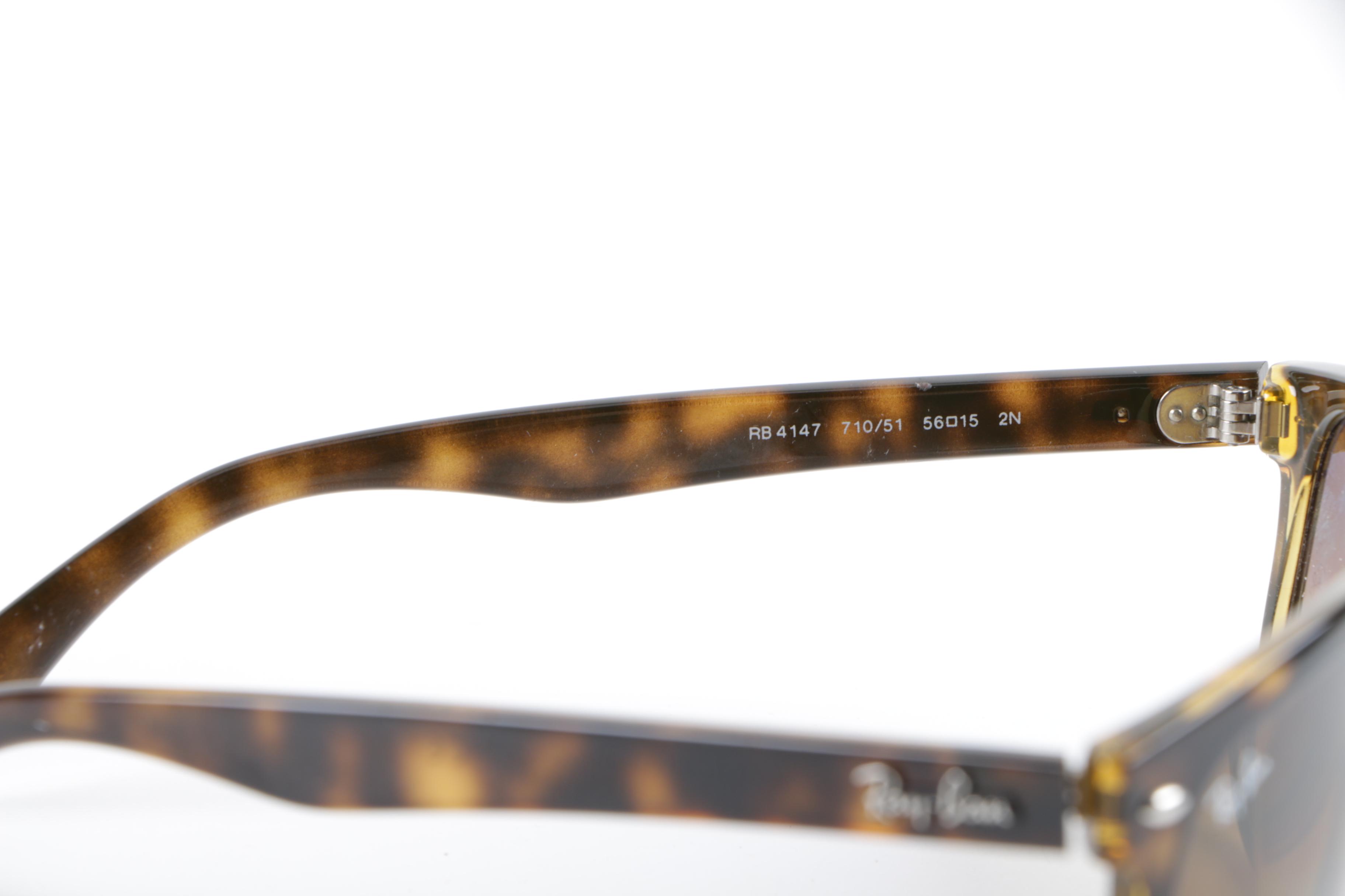 Ray-Ban RB 4147 Tortoiseshell Style Sunglasses