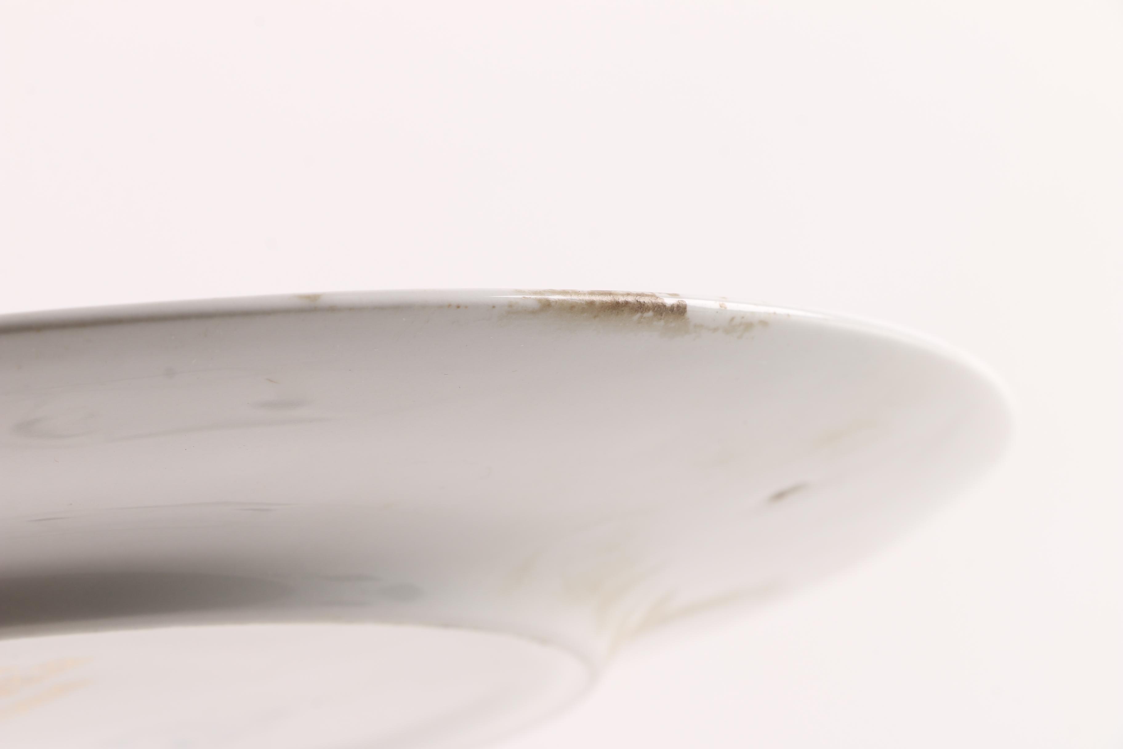 Antique Promotional Pope Gosser 1910 Calendar Plate with Lighthouse Design