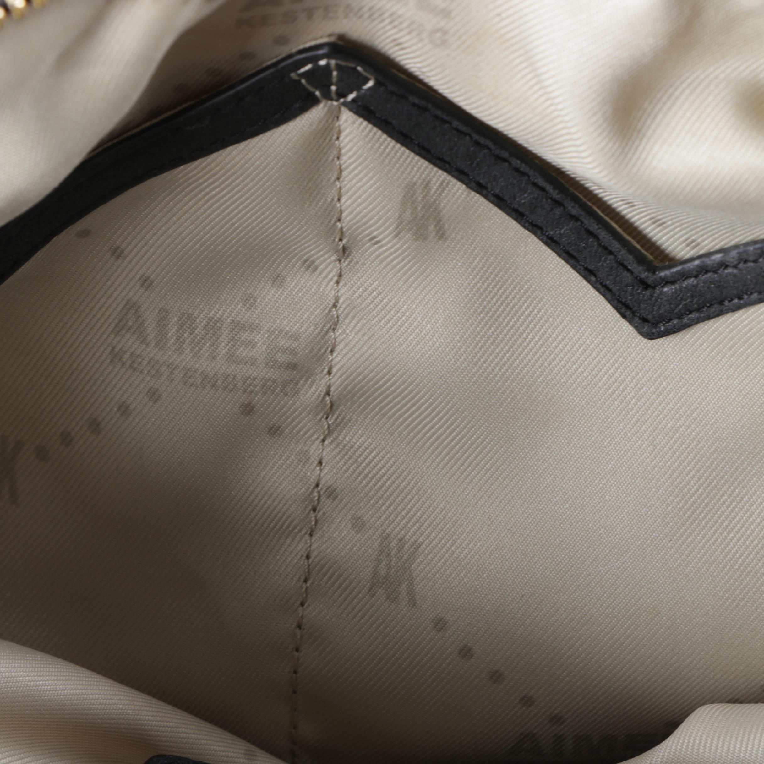 Black Leather Handbags by Aimee Kestenberg and Lionel