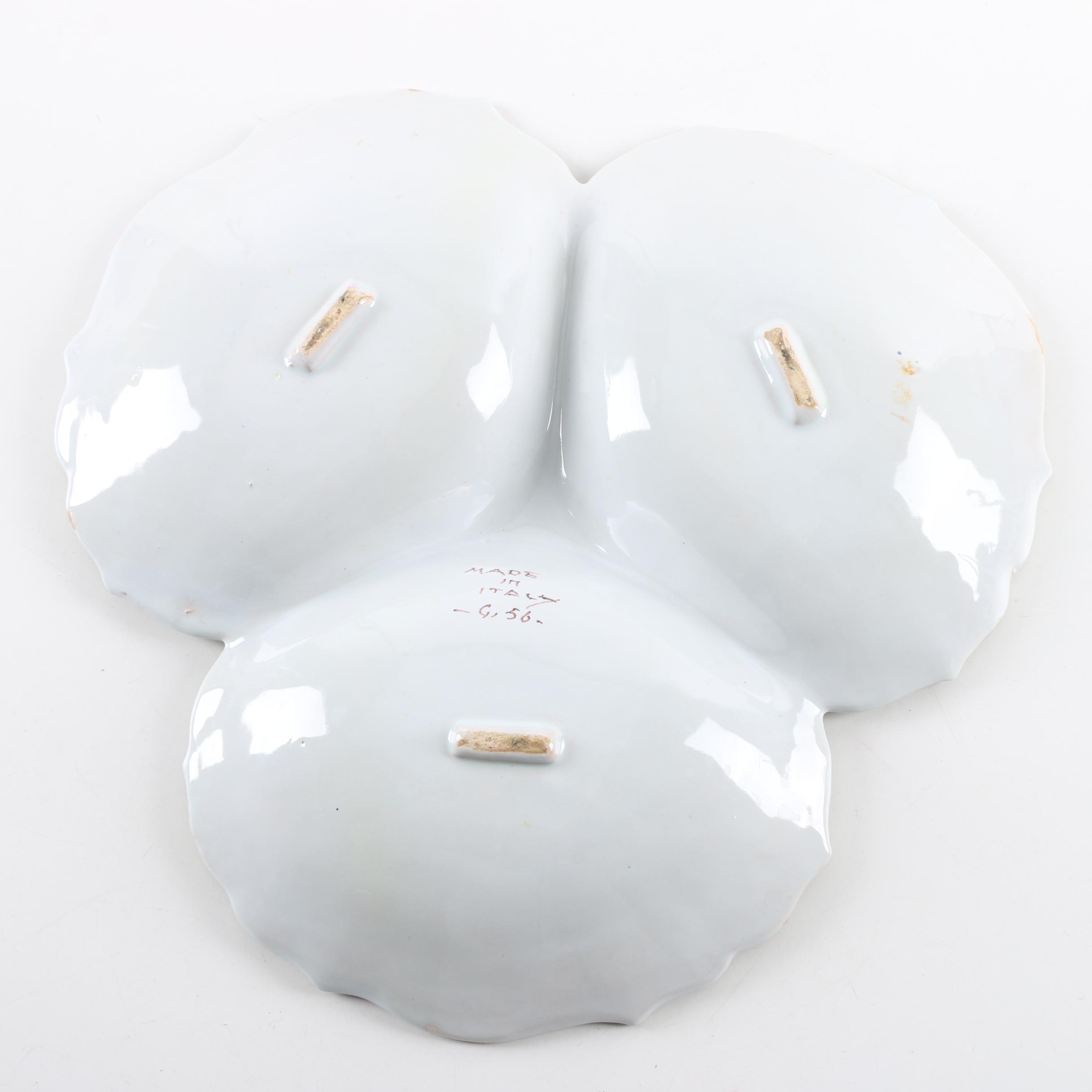 Vintage Hand Painted Maiolica Italian Tableware