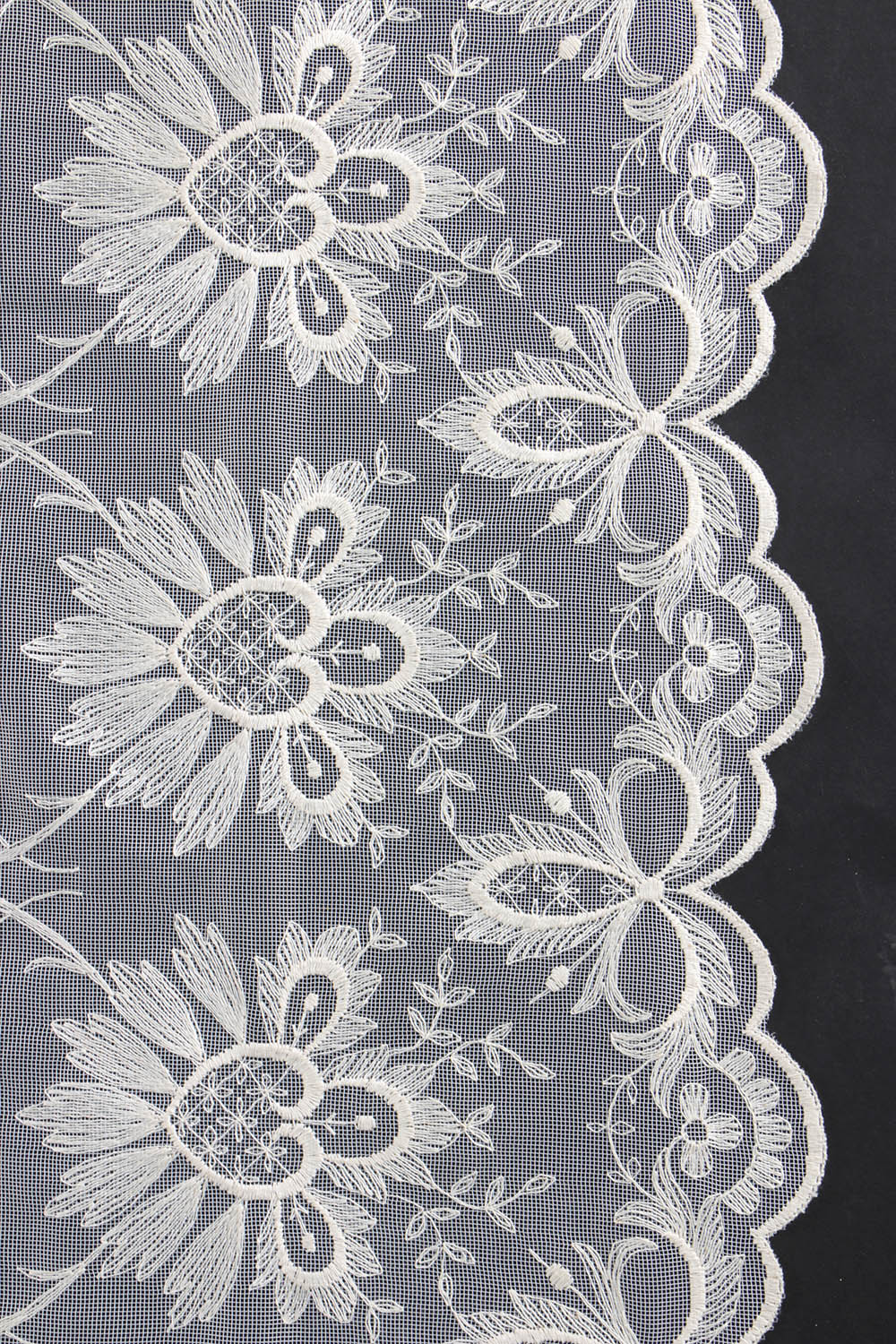 German Lace Fabric for Curtains