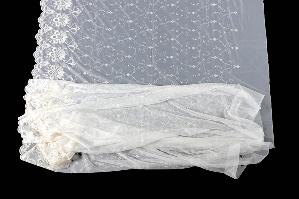 German Lace Fabric for Curtains