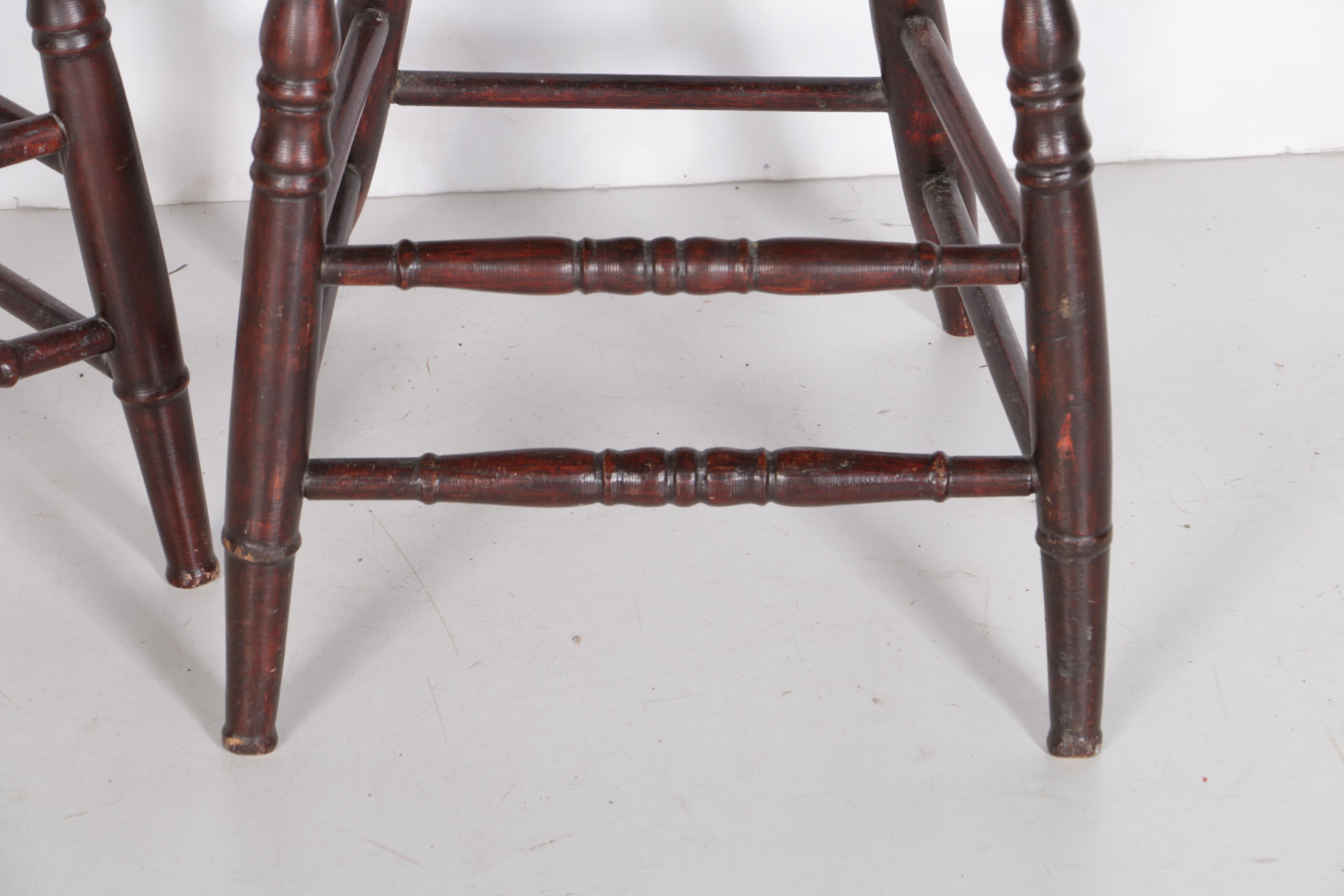 Set of Three Vintage Windsor Side Chairs