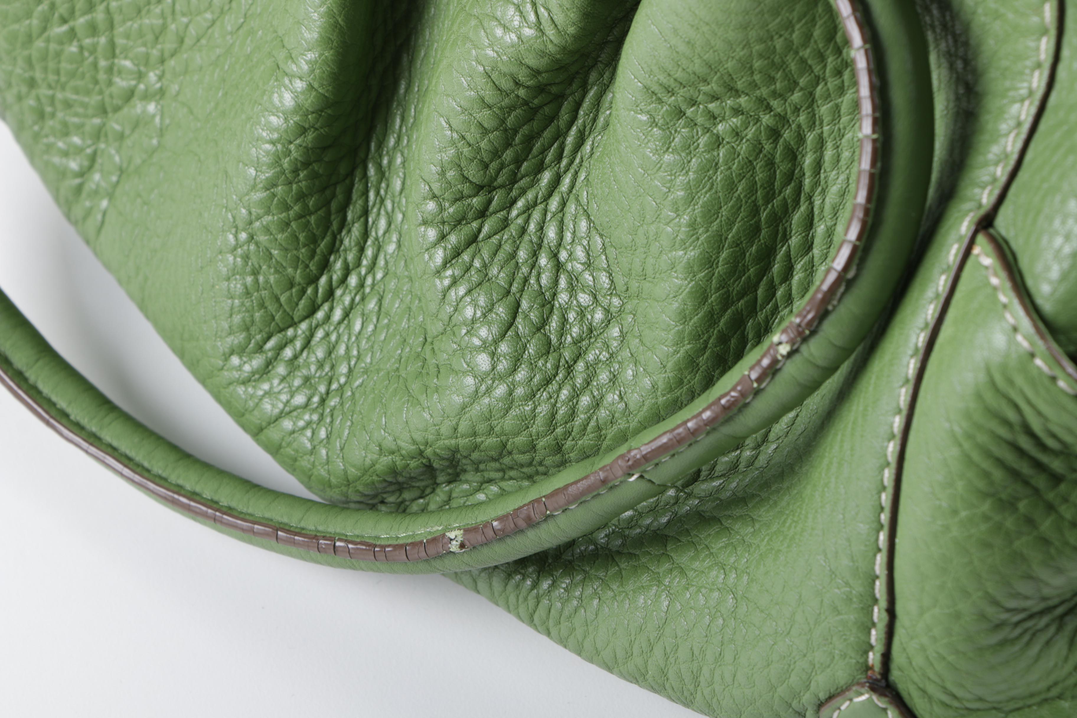 Cole Haan Green Handbag and Wallet