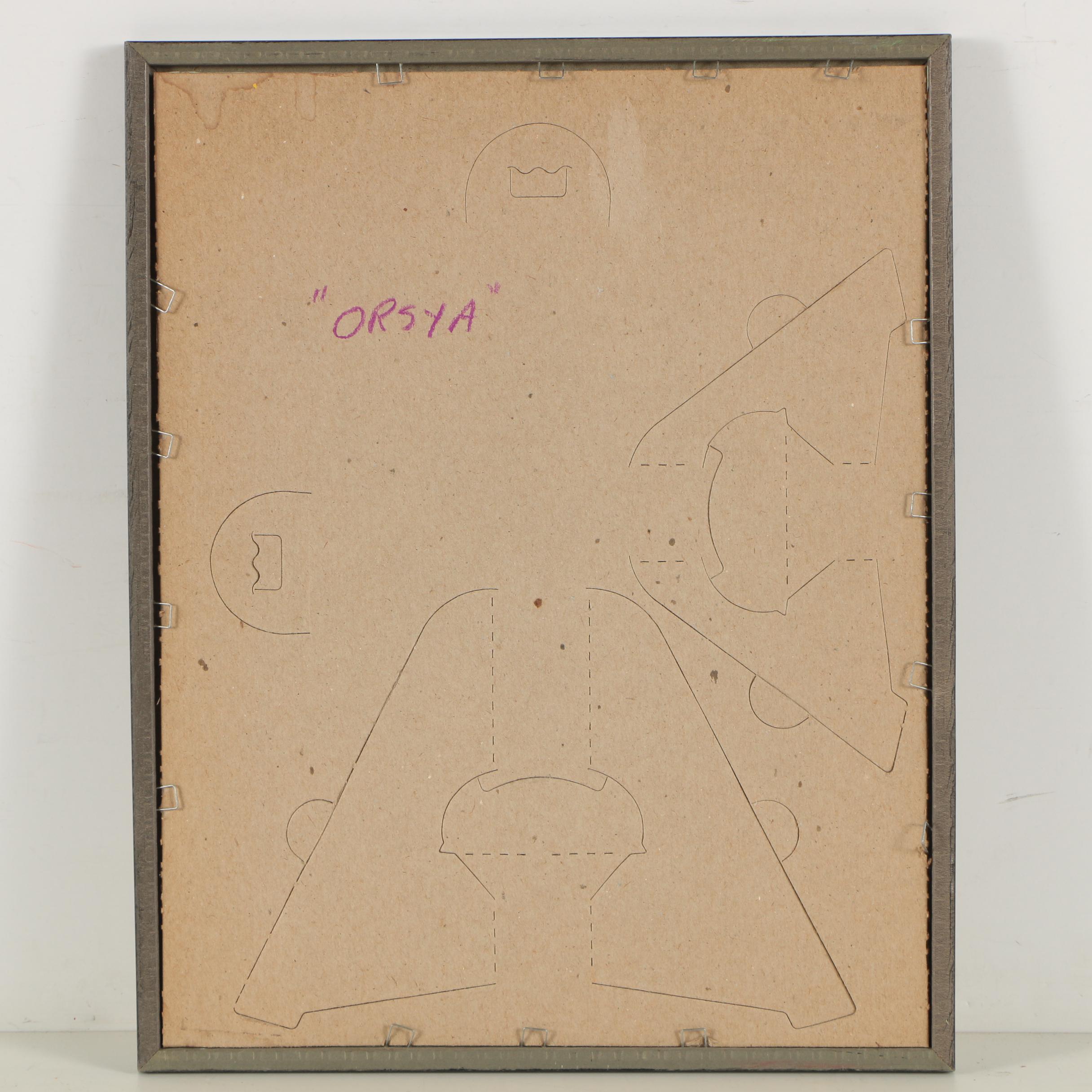 Bev Swan Ink Drawing