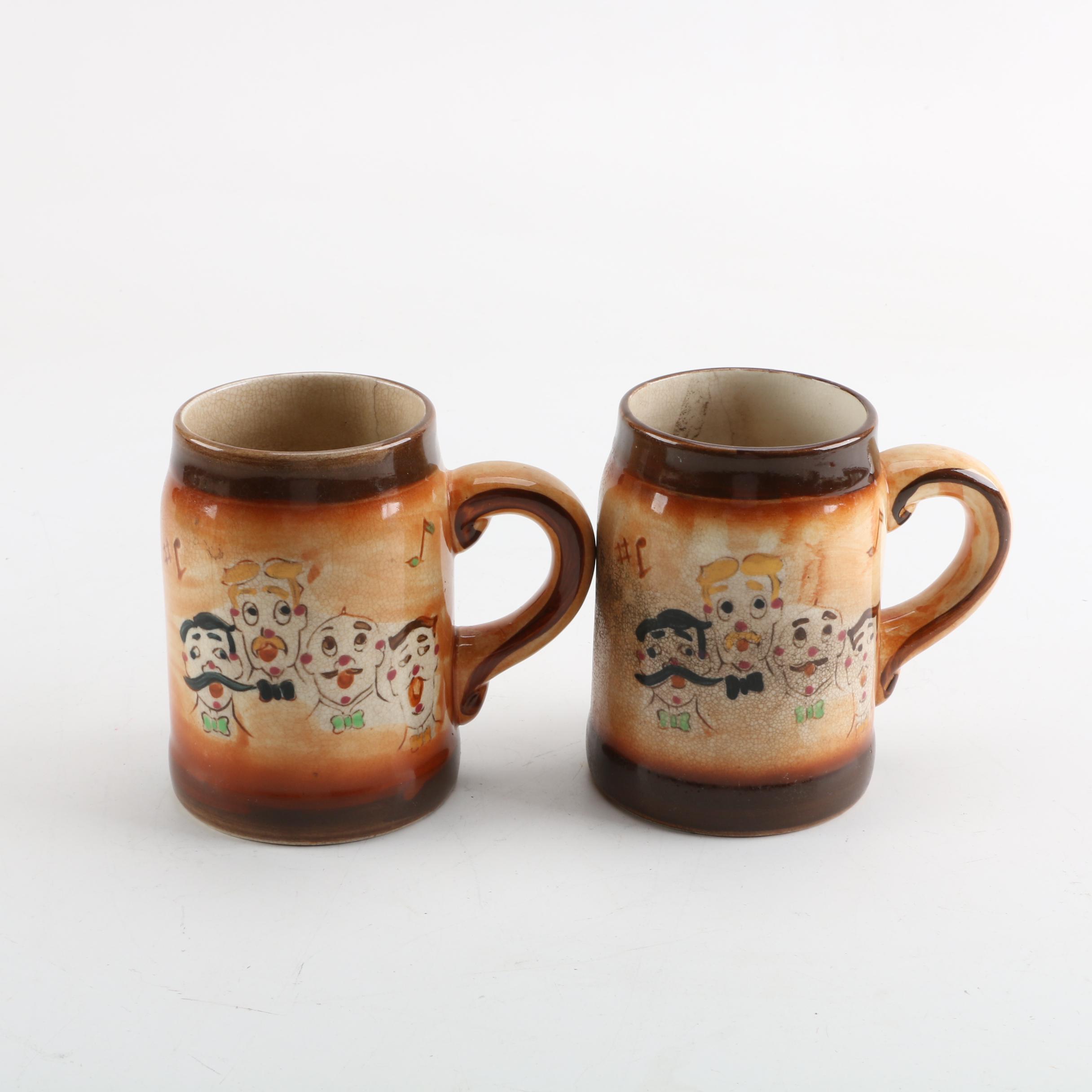 1940's Barbershop Quartet Mugs