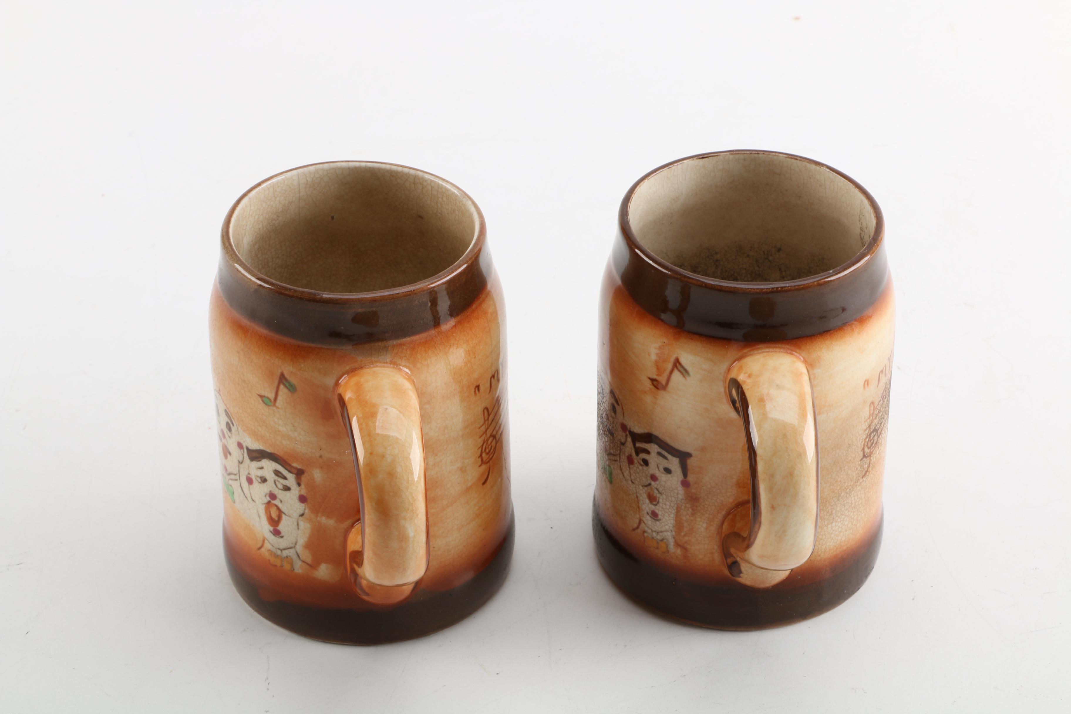 1940's Barbershop Quartet Mugs