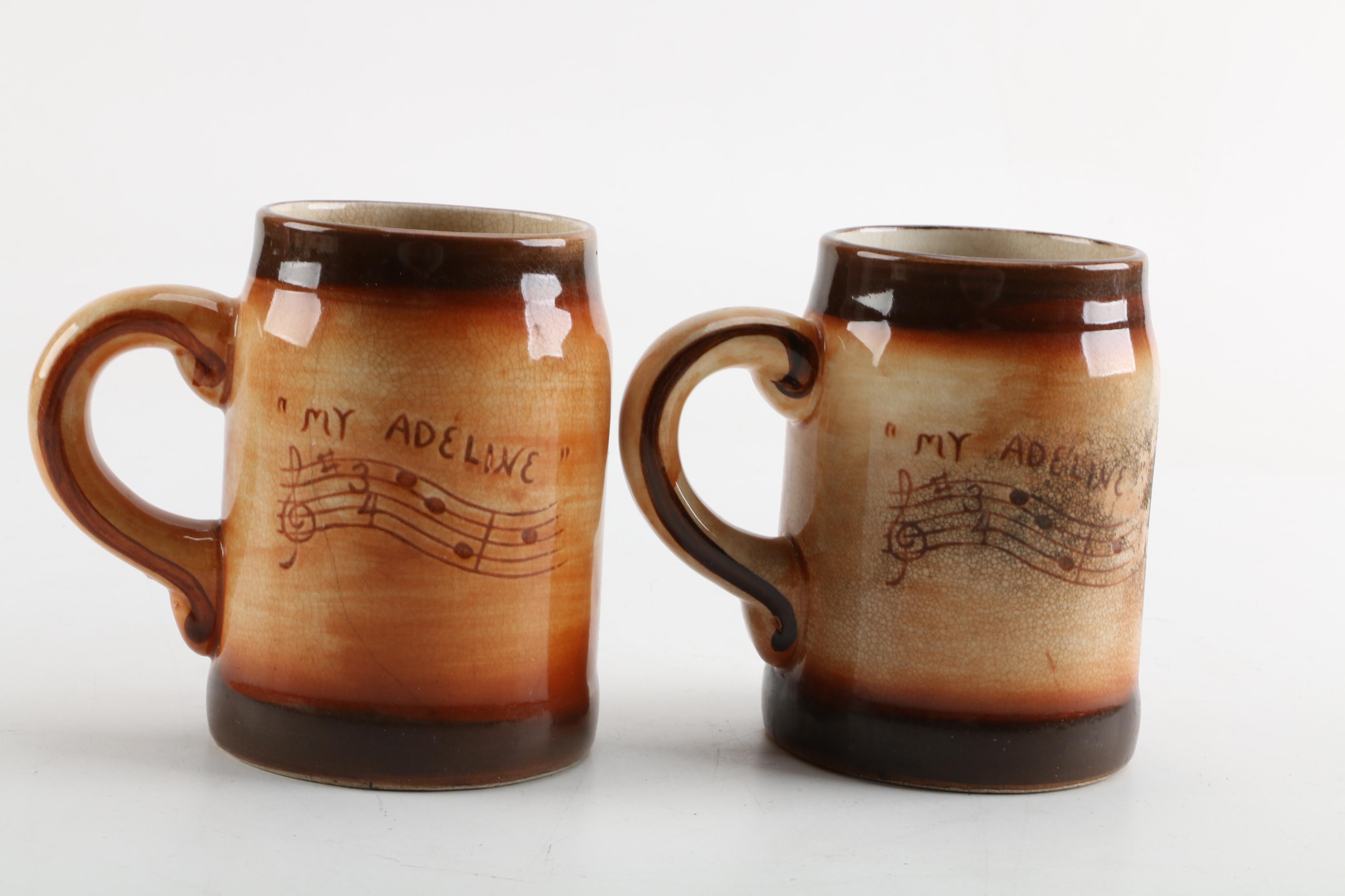 1940's Barbershop Quartet Mugs