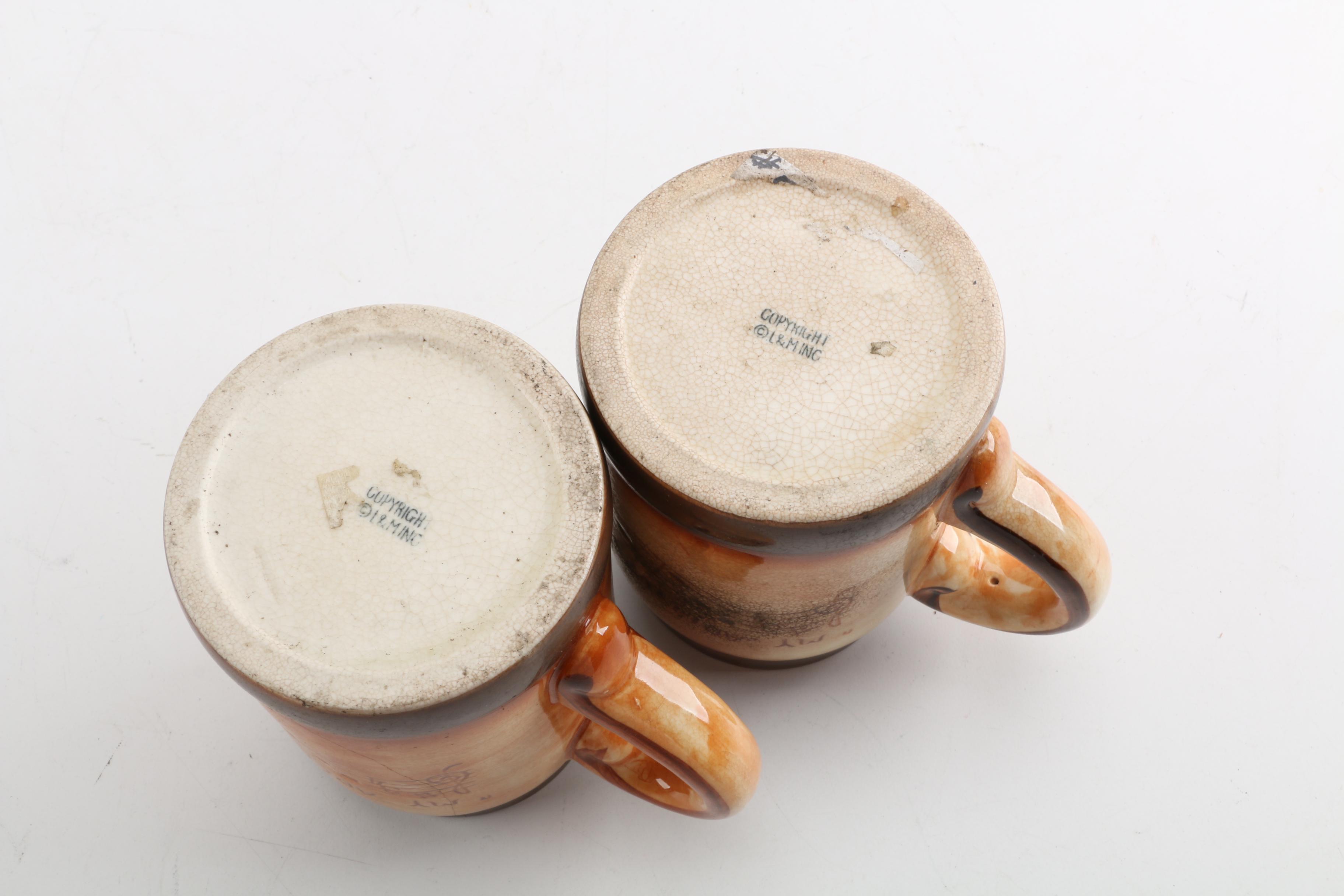 1940's Barbershop Quartet Mugs