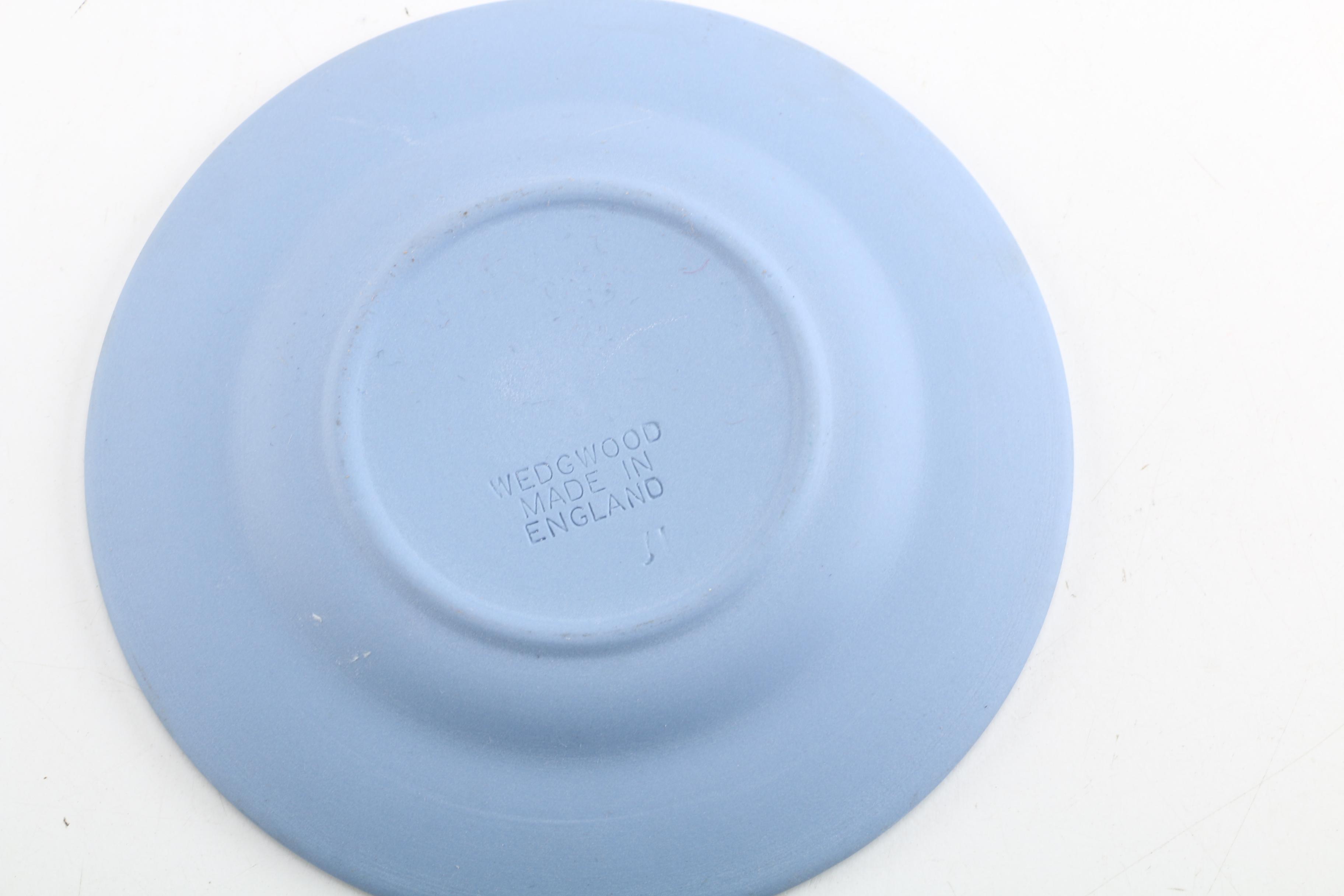 Wedgwood Jasperware Plate, Fire-King "Peach Laurel Lustre" Creamer and More