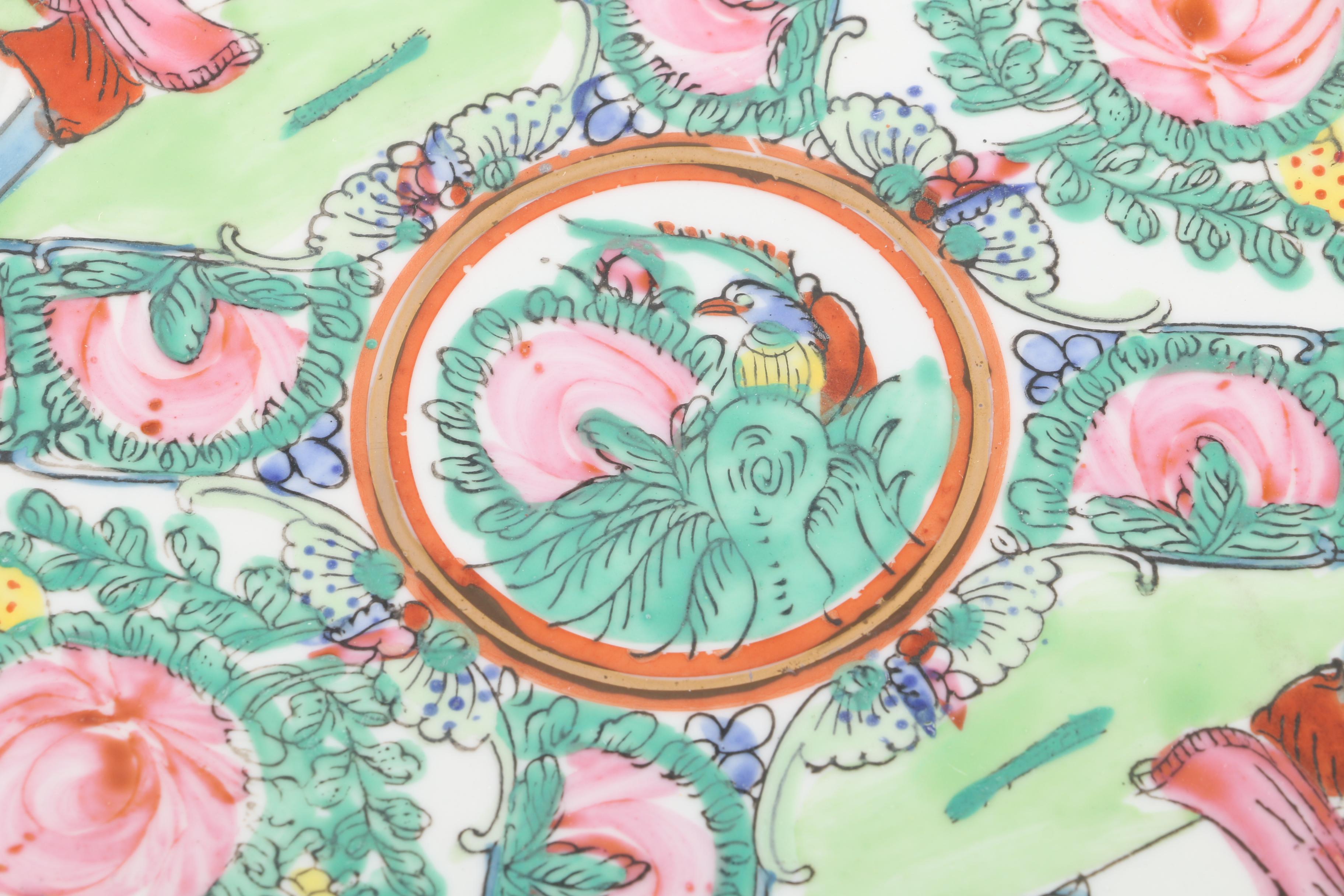 Chinese Rose Medallion Porcelain Dinnerware